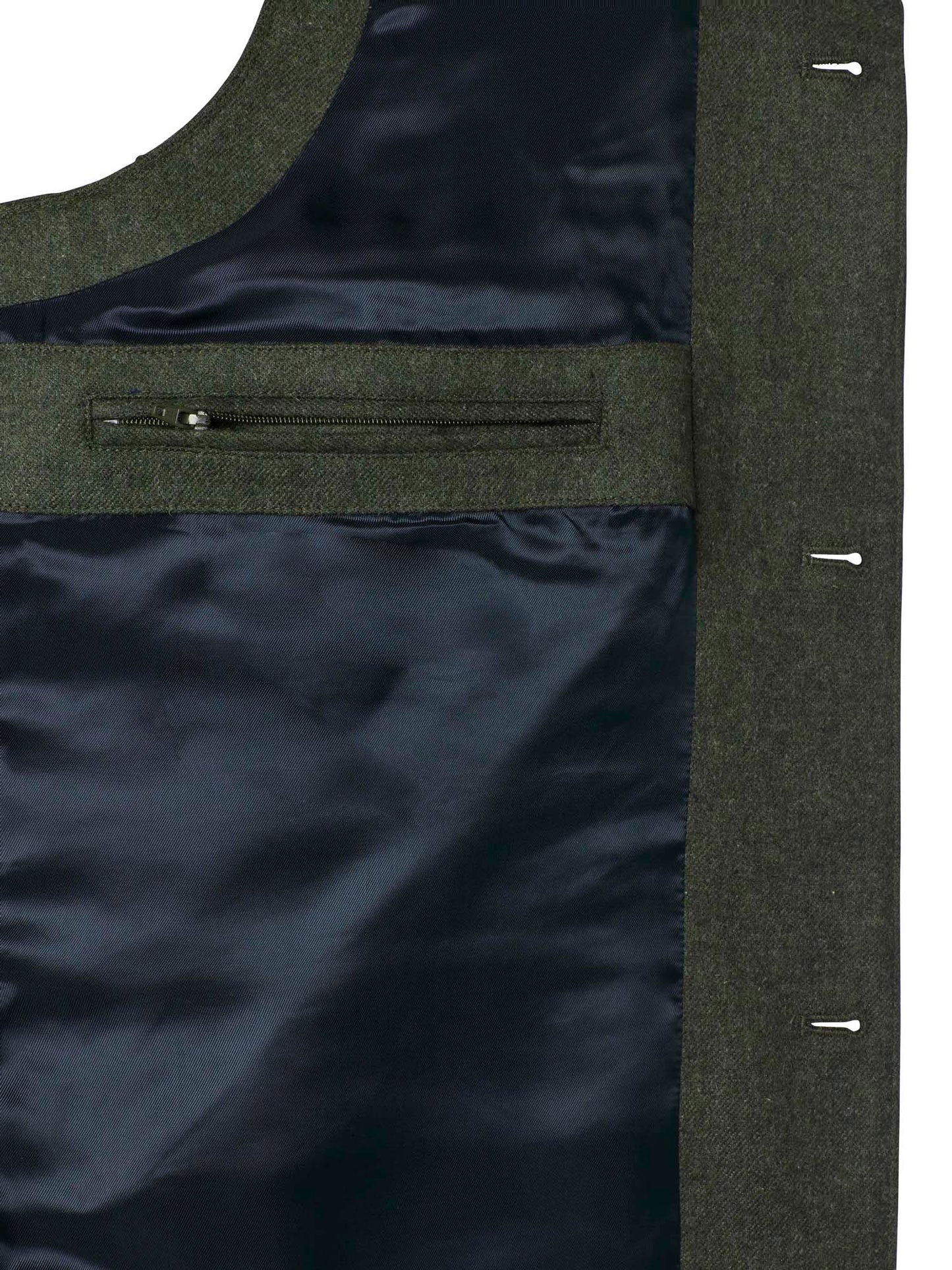 Henry Shooting Tweed Vest Men - Misty Green - 3