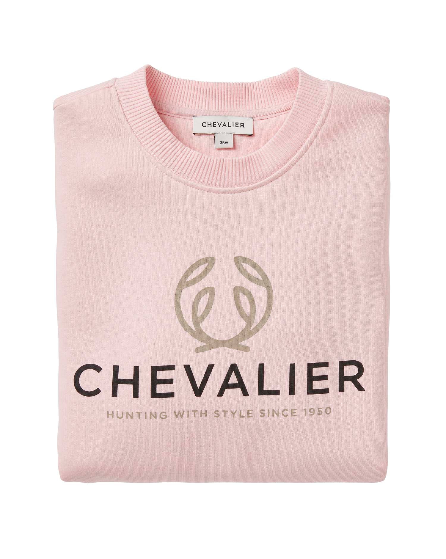 Chevalier Logo Sweatshirt Women - Soft Pink - 3