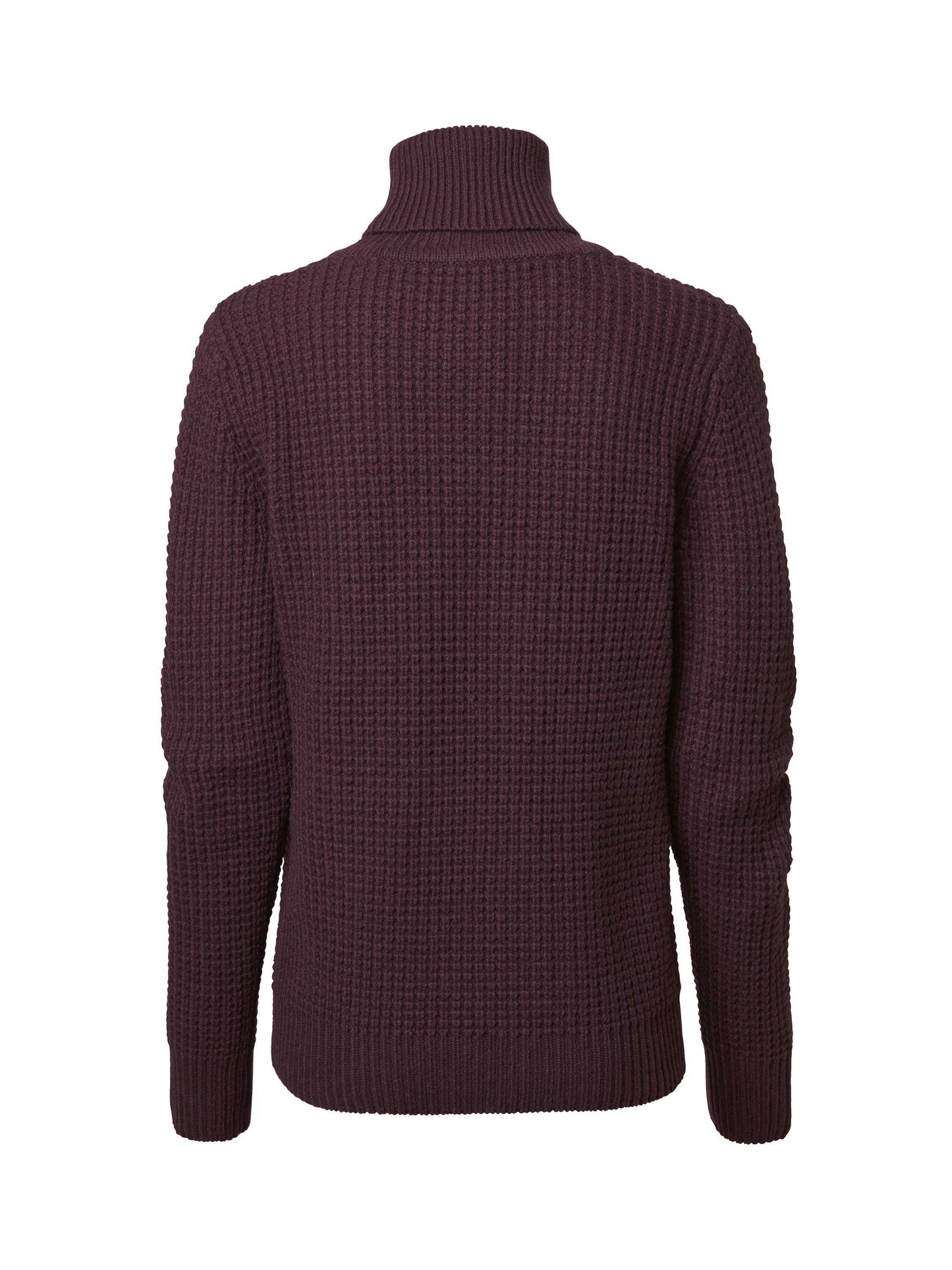 Cherry Rollneck Women - Wine Red - 2