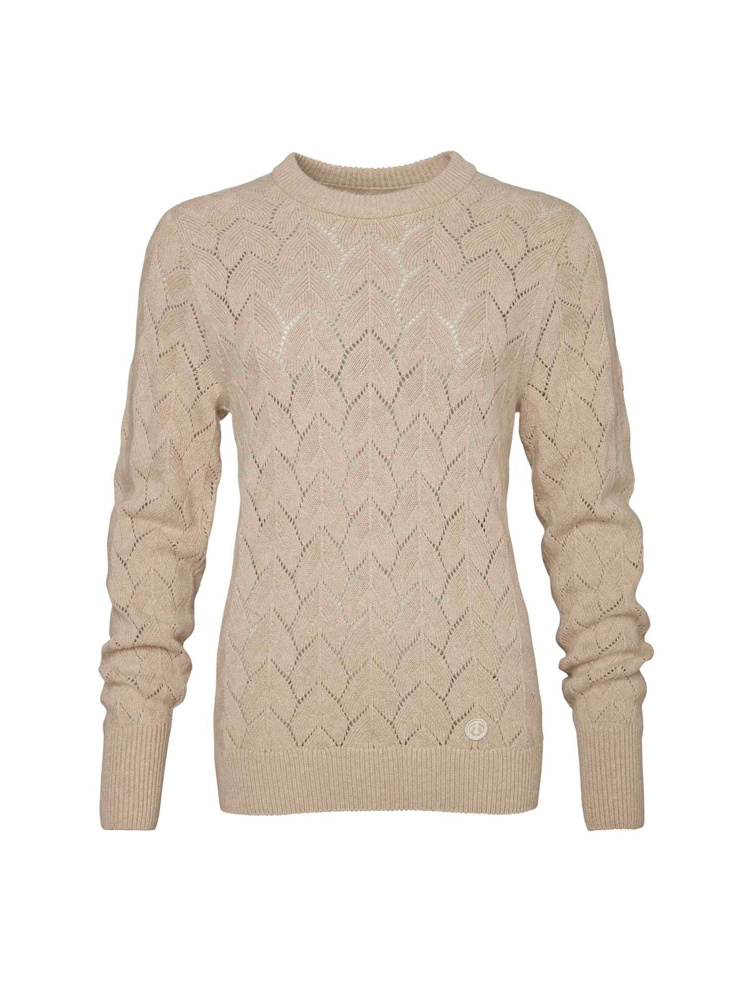 Eden Wool Pullover Women - Sandstone - 1
