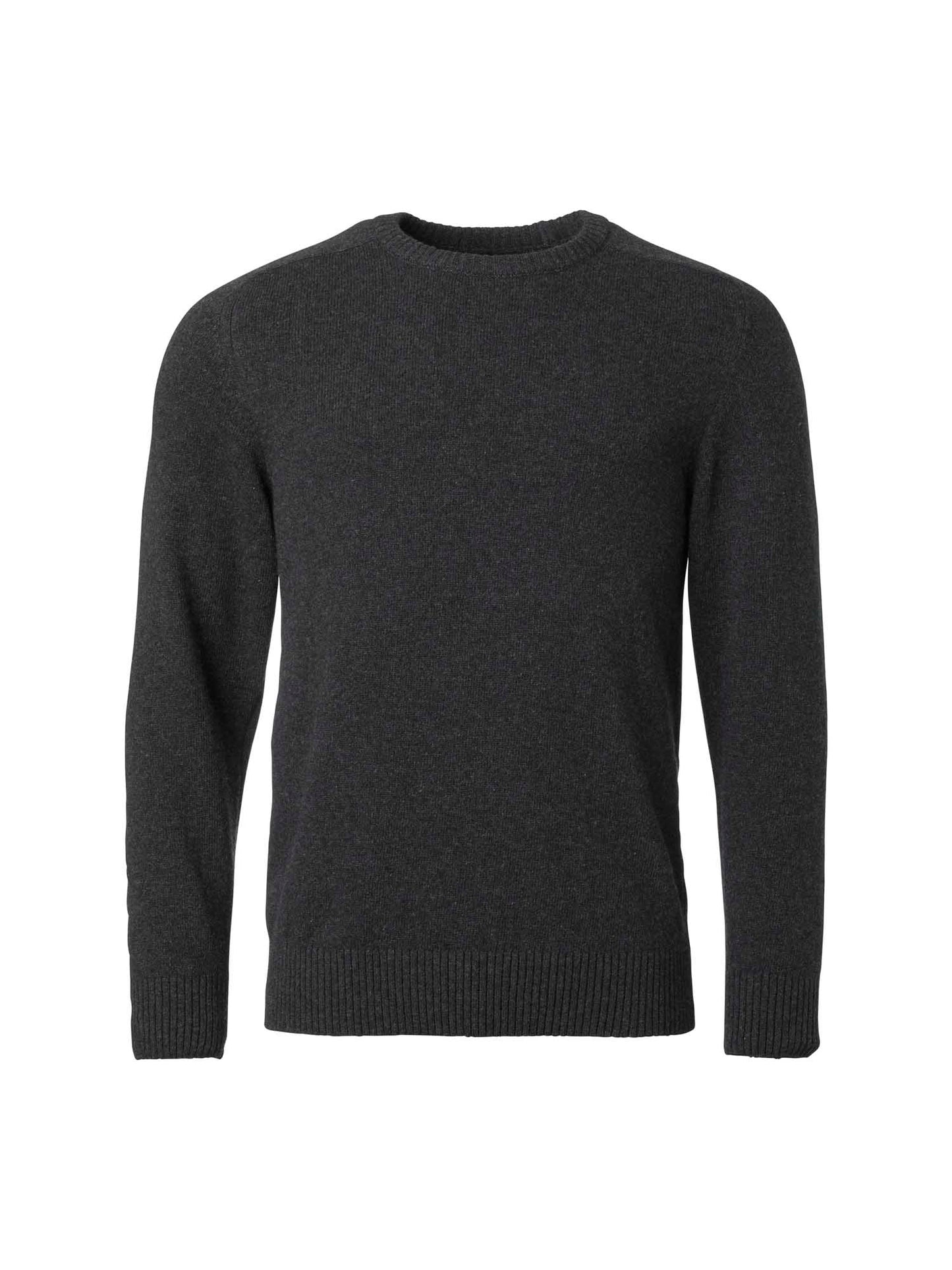 Wykin Wool Pullover Men - Stone Black - 1