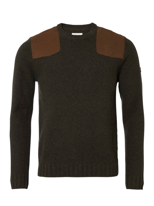 Ragdale Shooting Wool Pullover Men - Dark Green - 1
