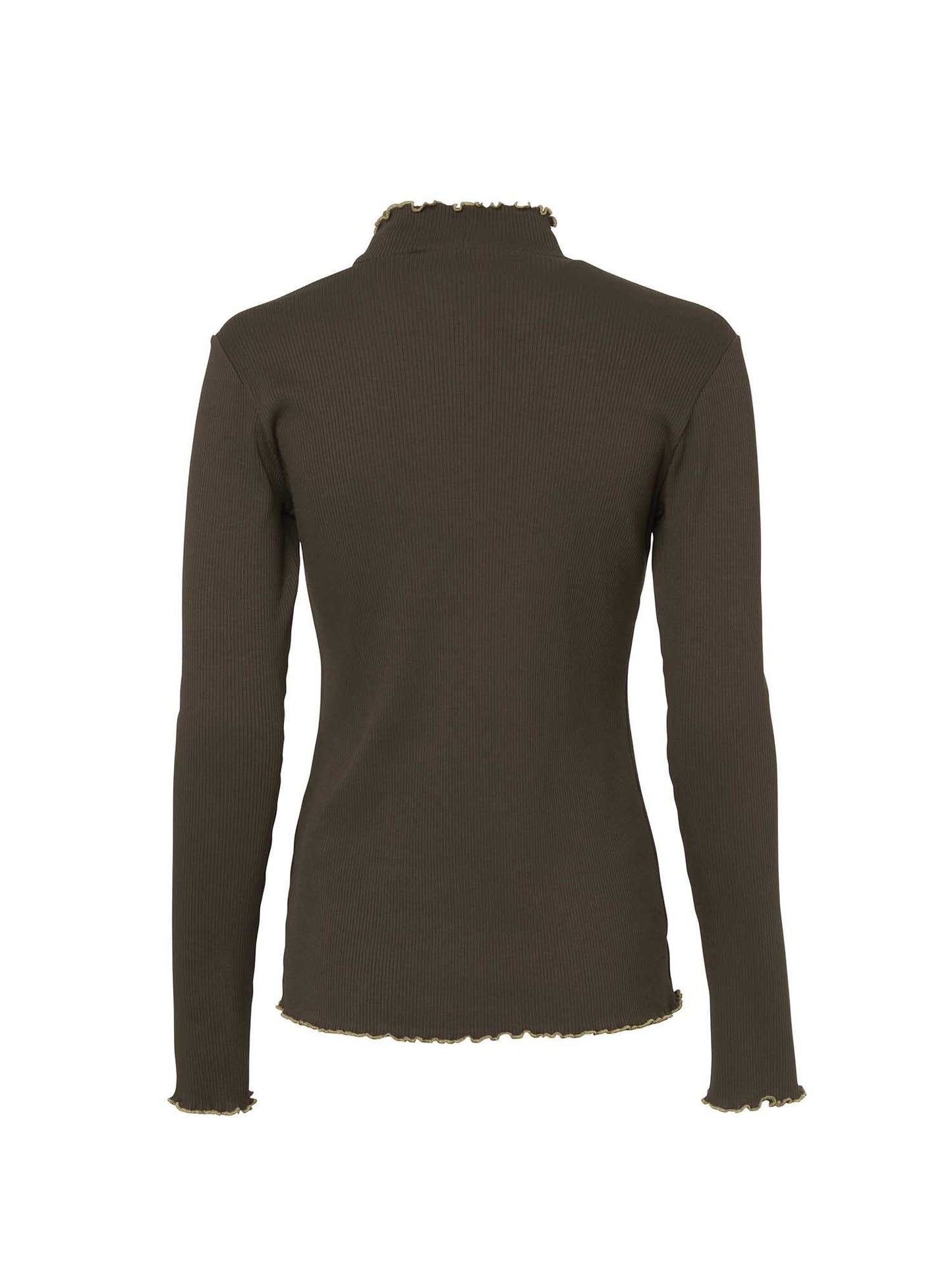 Kelly Longsleeve Top Women - Leather Brown - 2