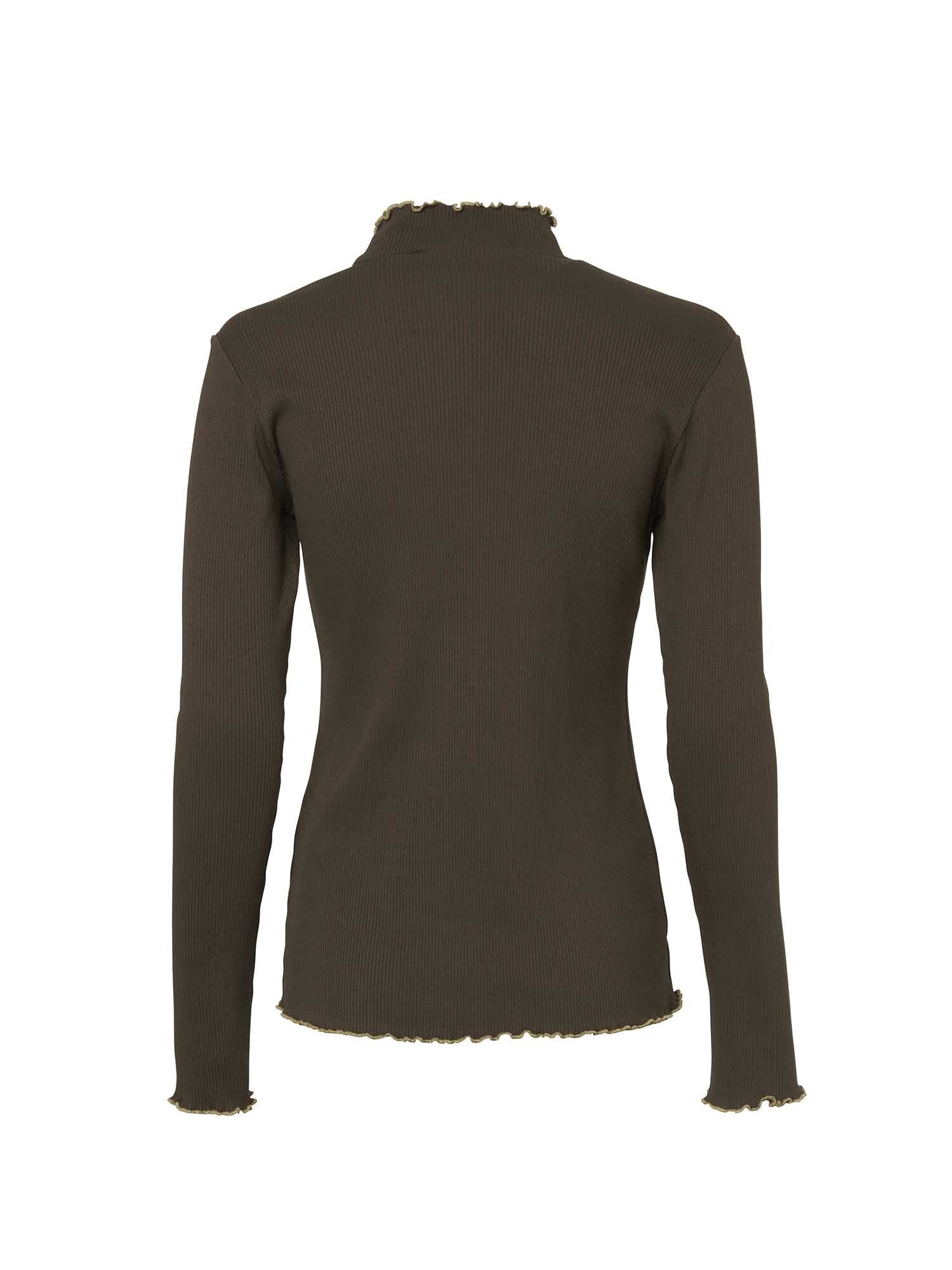 Kelly Longsleeve Top Women - Leather Brown - 2