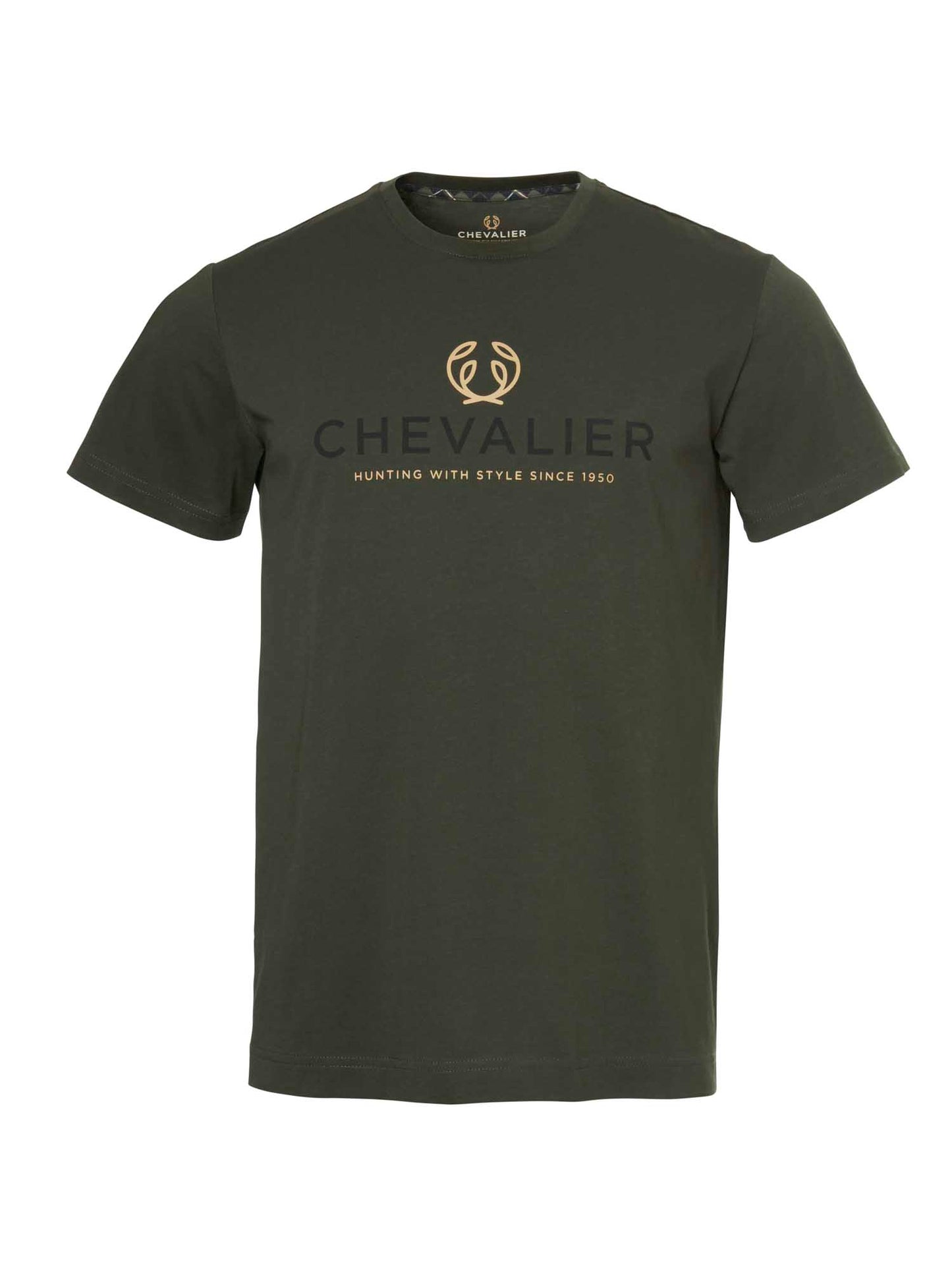 Chevalier Logo T-shirt Men - Dark Green - 1