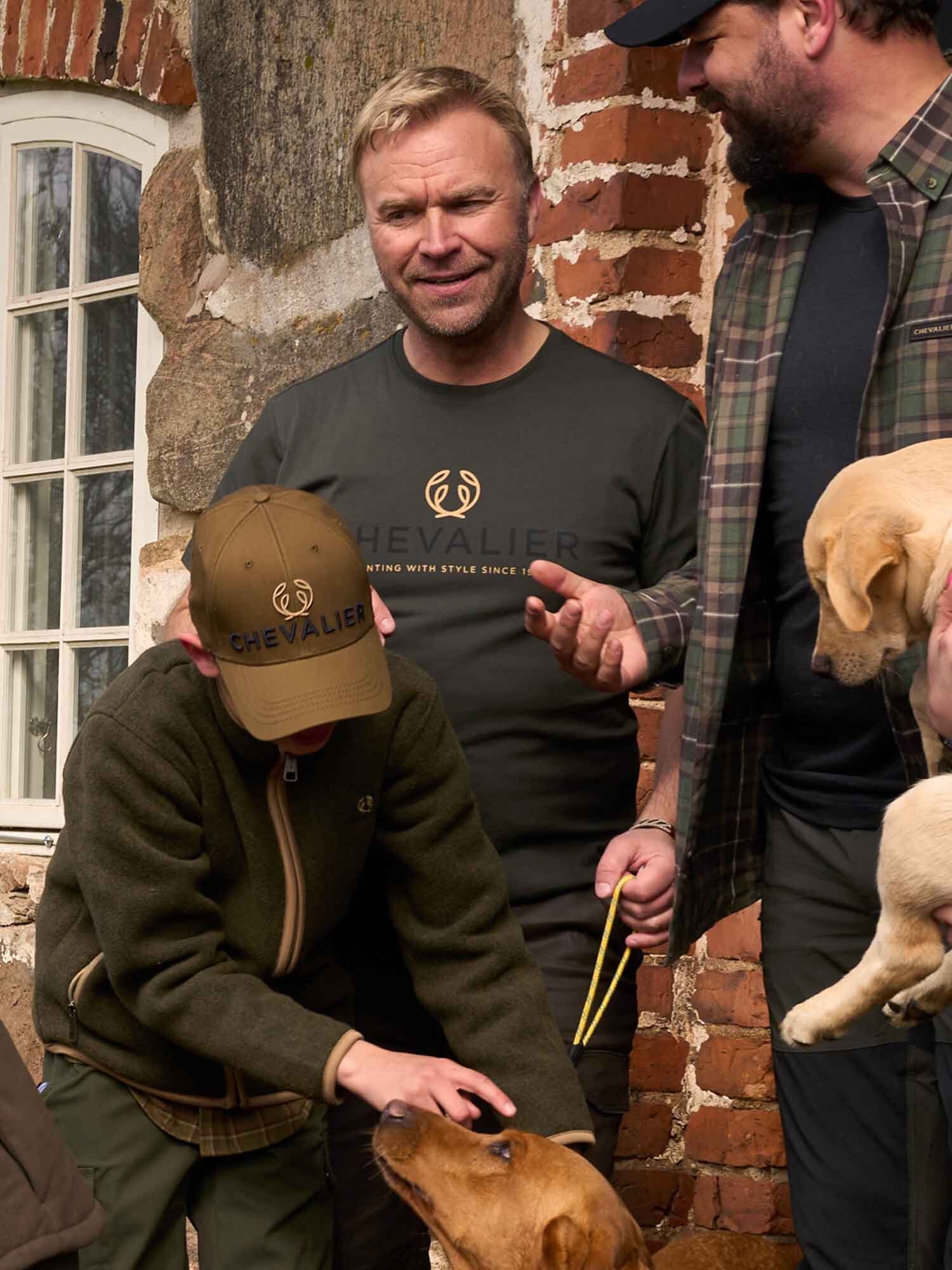 Chevalier Logo T-shirt Men - Dark Green - 21