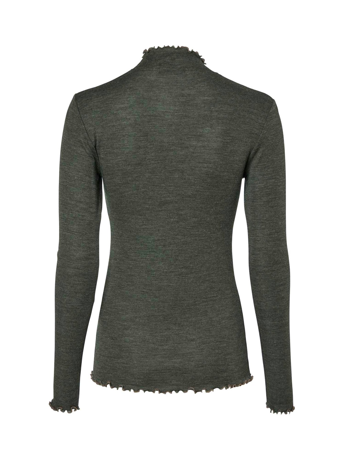 Haven Longsleeve Wool Top Women - Midnight Pine - 2
