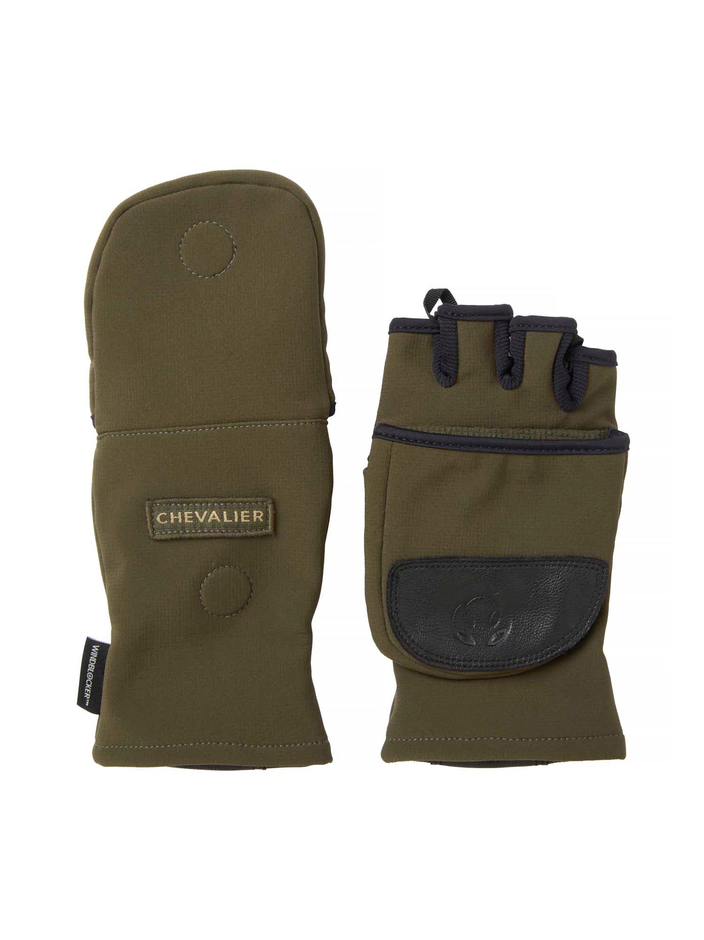Ventus Windblocker Pullover Mittens - Tobacco Green - 1