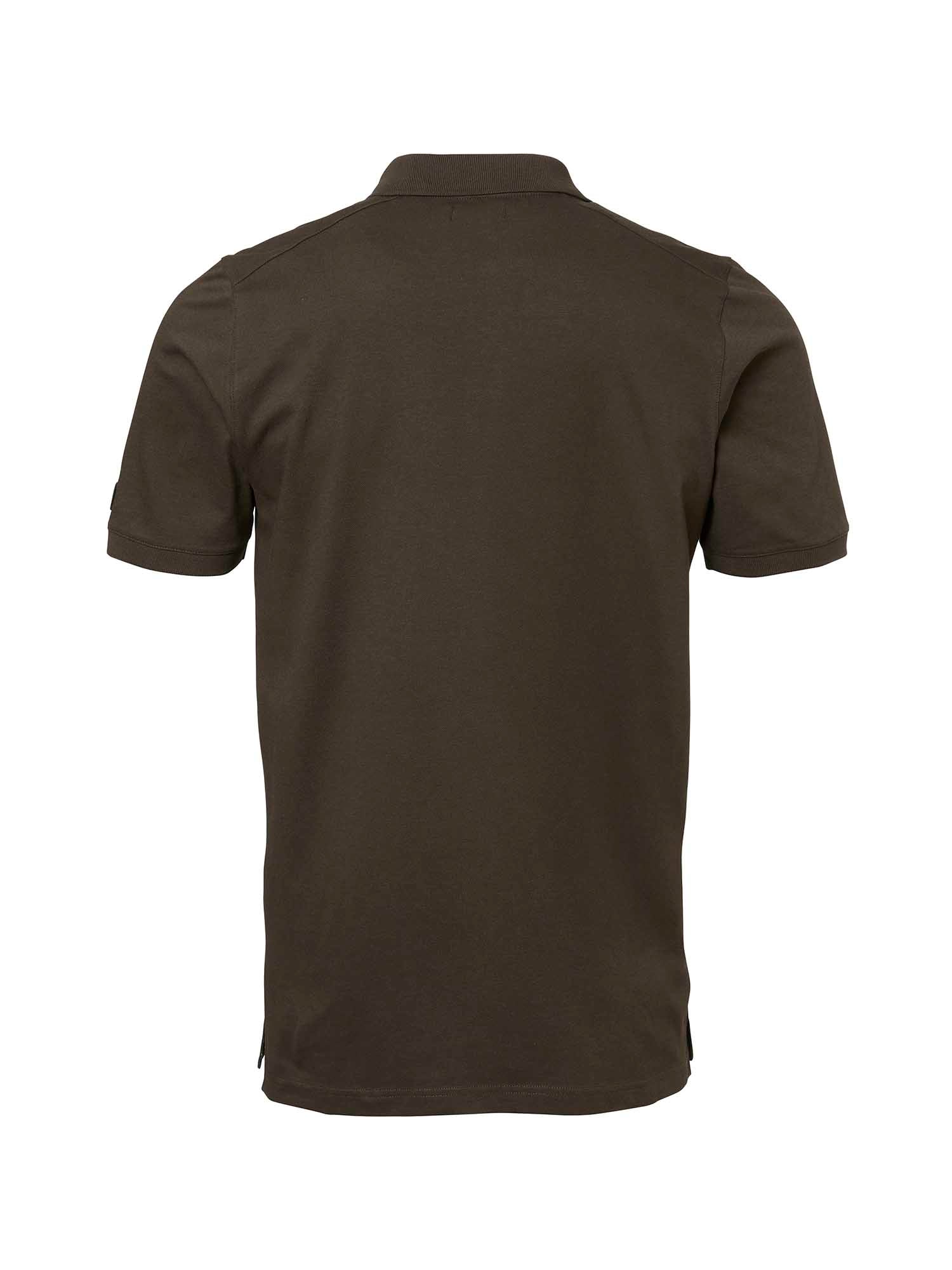 Trevor Polo Shirt Men - Leather Brown - 2