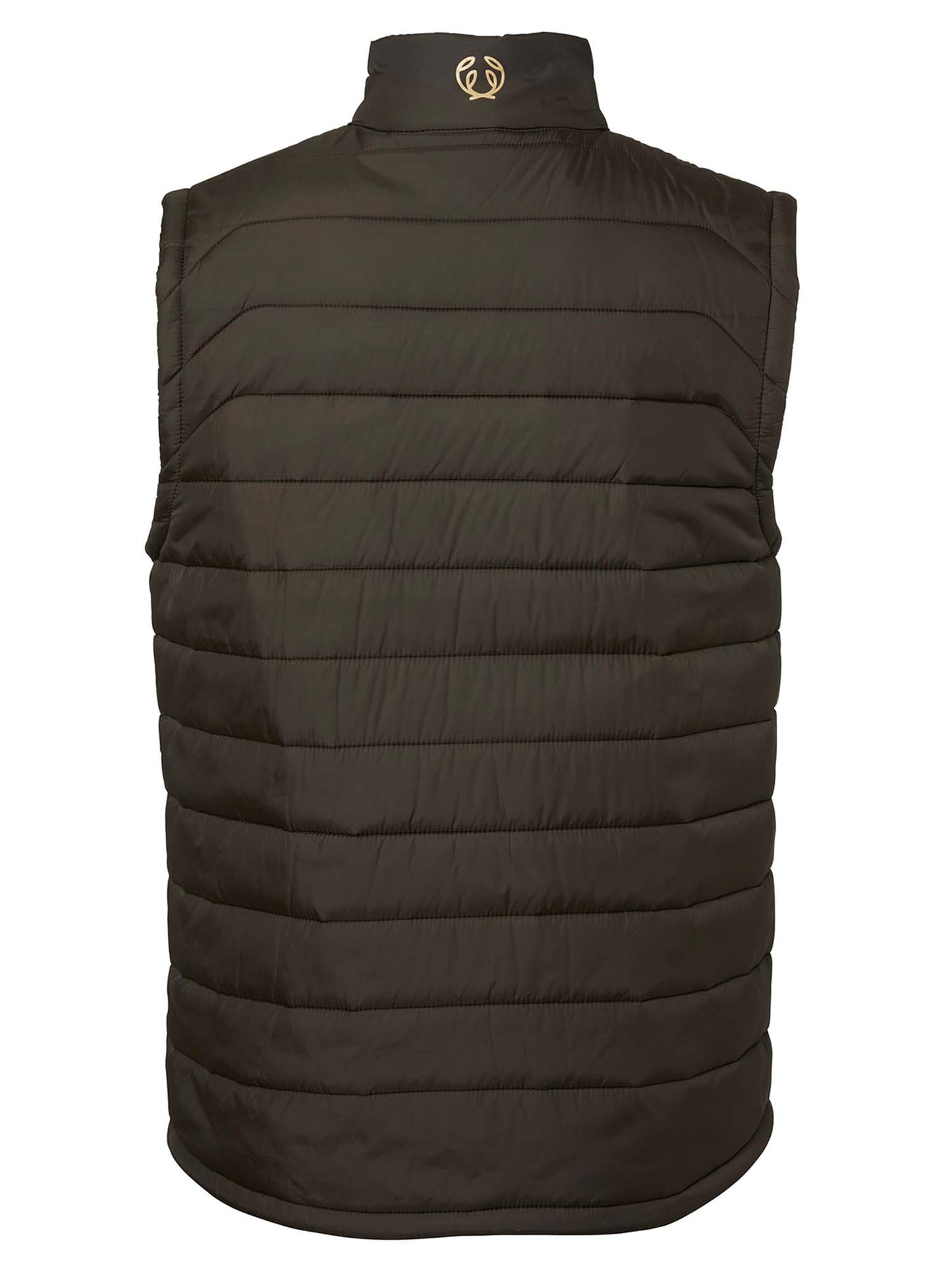 Quintin Padded Vest Men - Leather Brown - 11