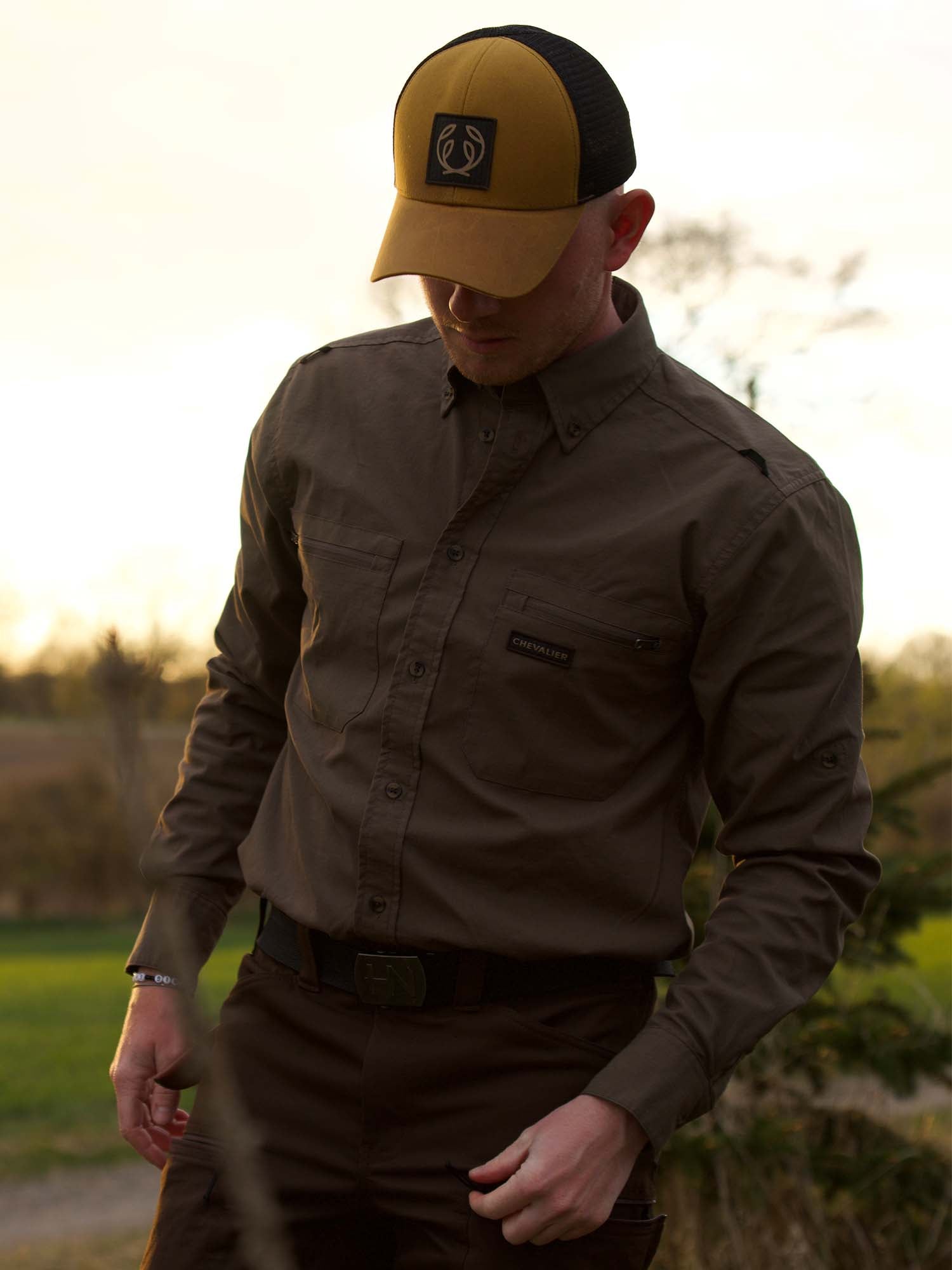 Drift Shooting Fit Shirt Men - Tarmac Green - 21