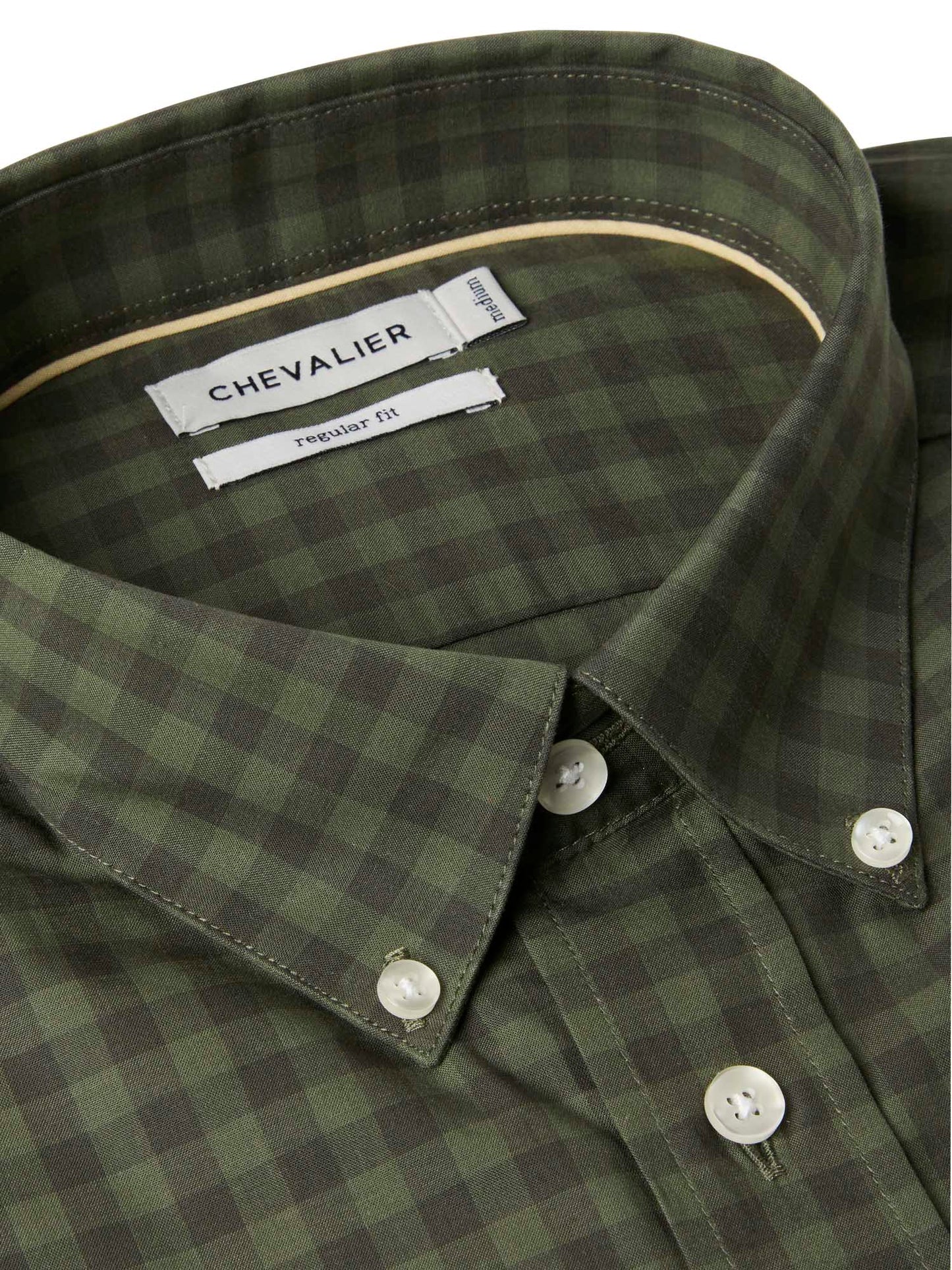 Betley Regular Fit Shirt Men - Glade Green Checked - 4