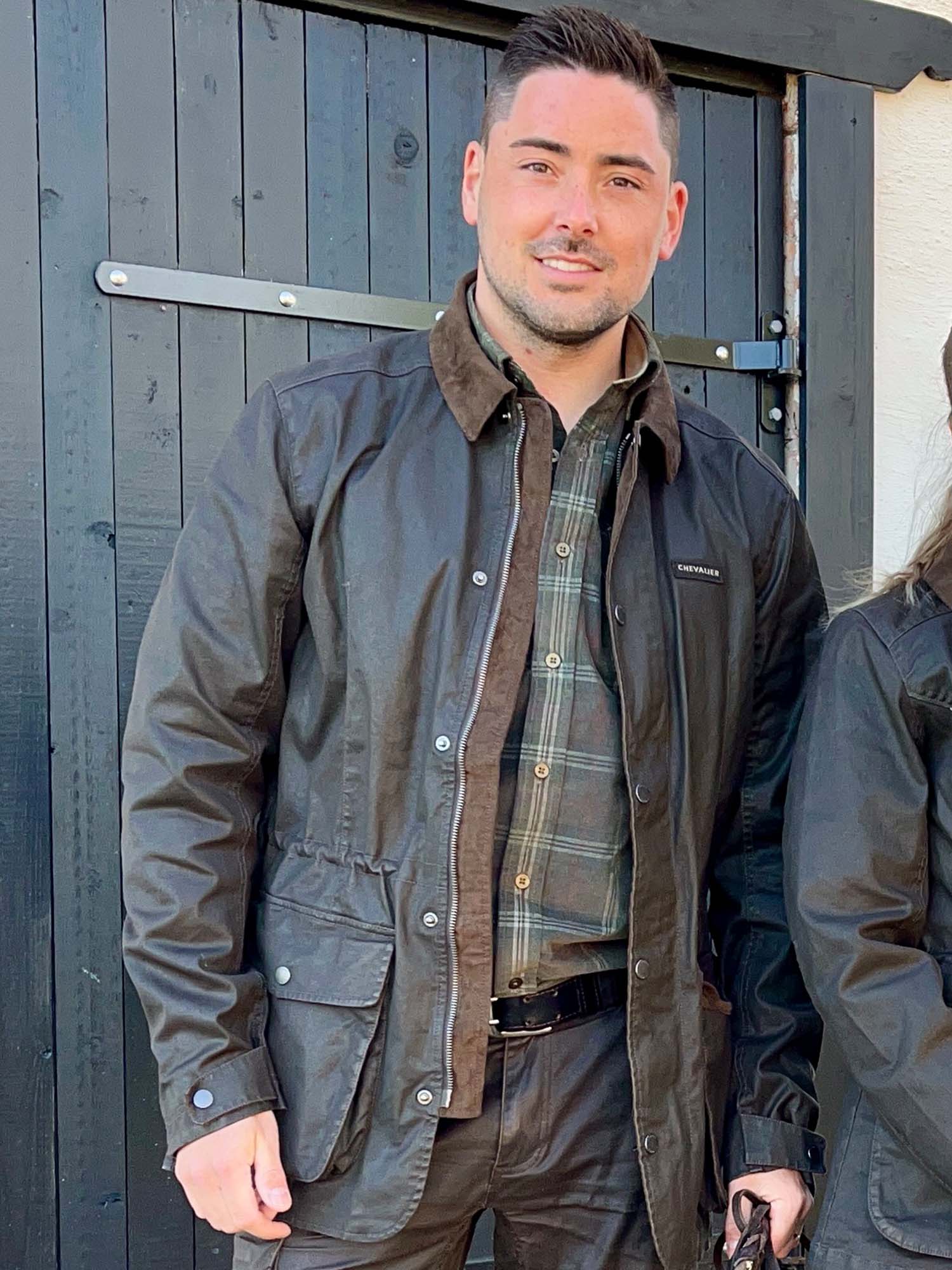 Vintage Original Jacket Men - Leather Brown - 10