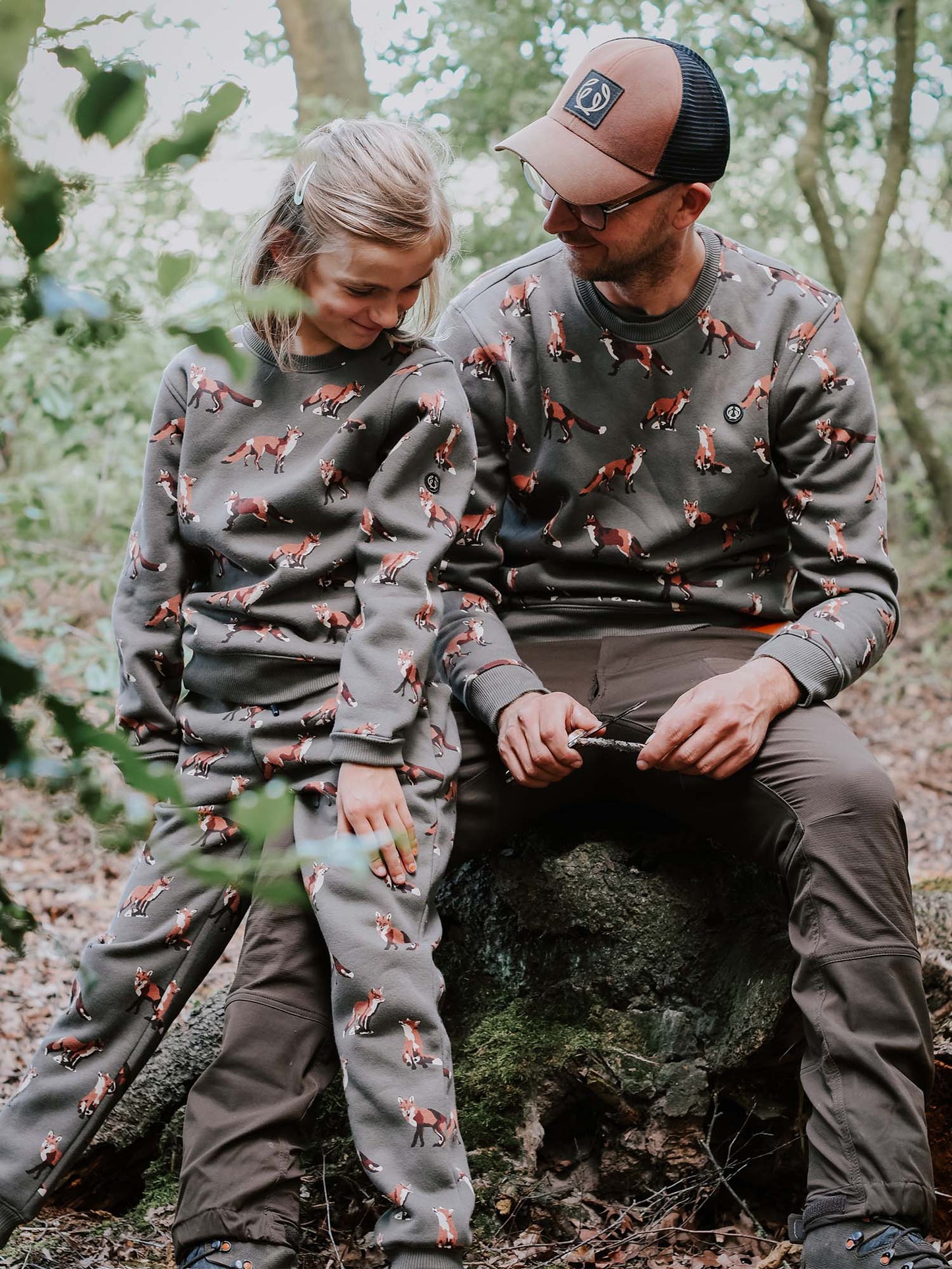 Fauna Sweatshirt Men - Fox Life - 1