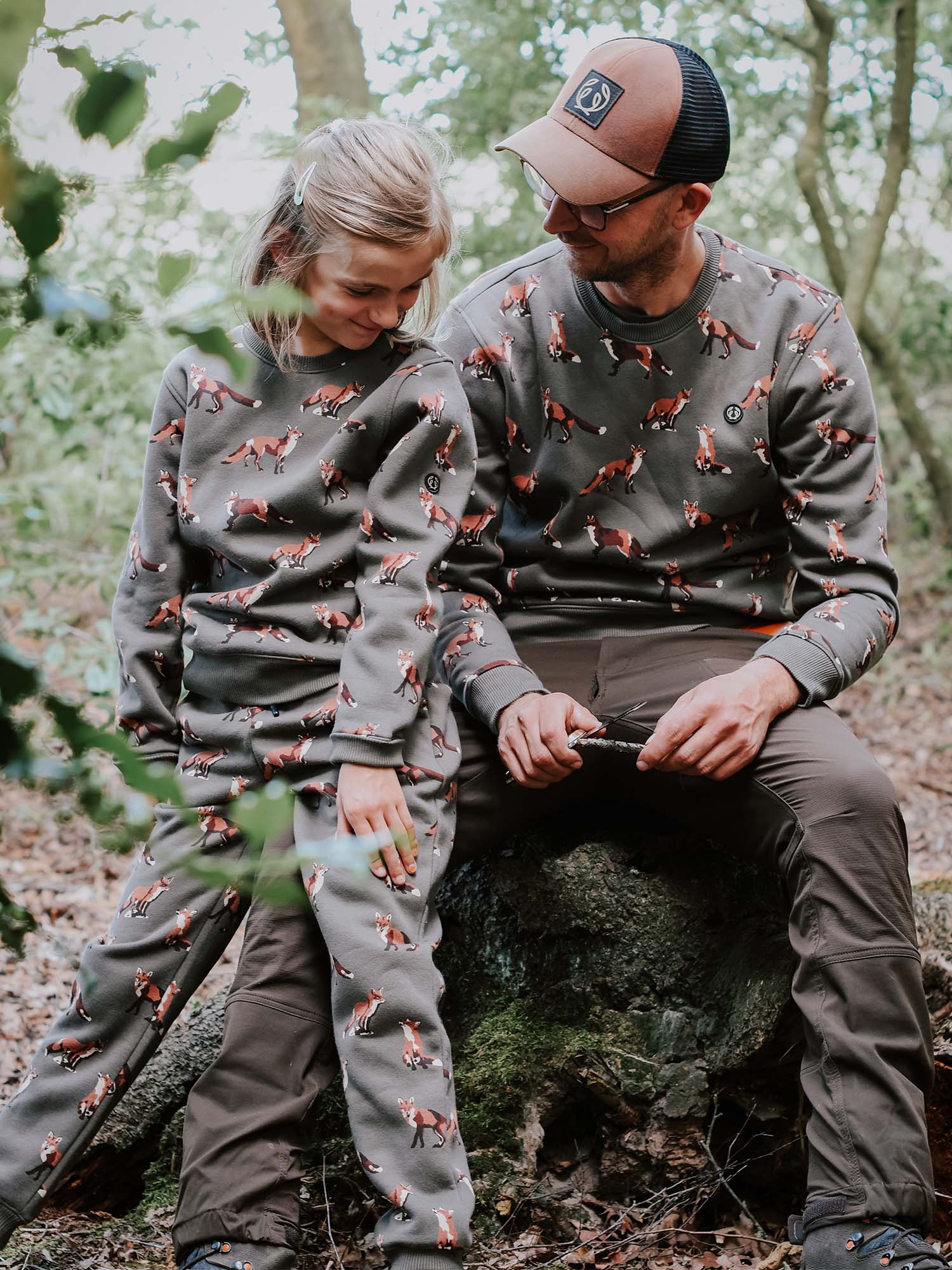 Fauna Sweatshirt Men - Fox Life - 1