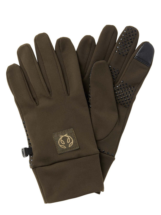 Chevalier Stretch Glove - Dark Autumn Green - 1