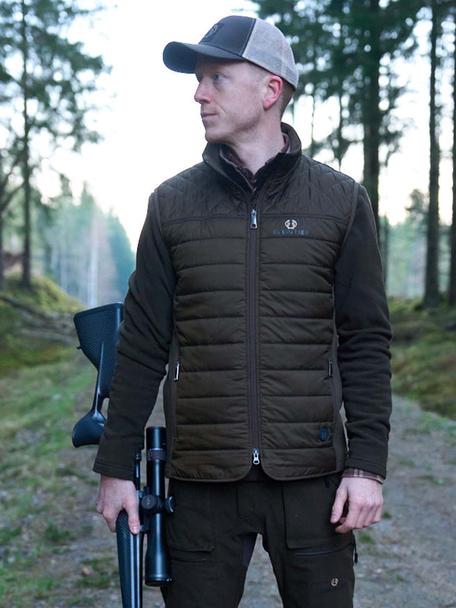 Ember Heat Vest Men Forest Green - Dark Forest Green - 10