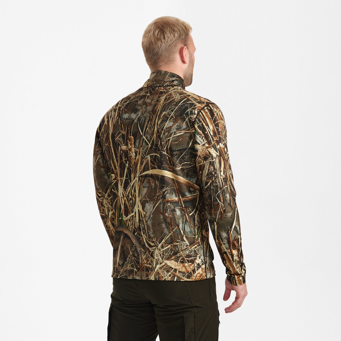 Game T-shirt L/S med dragkedja i halsen