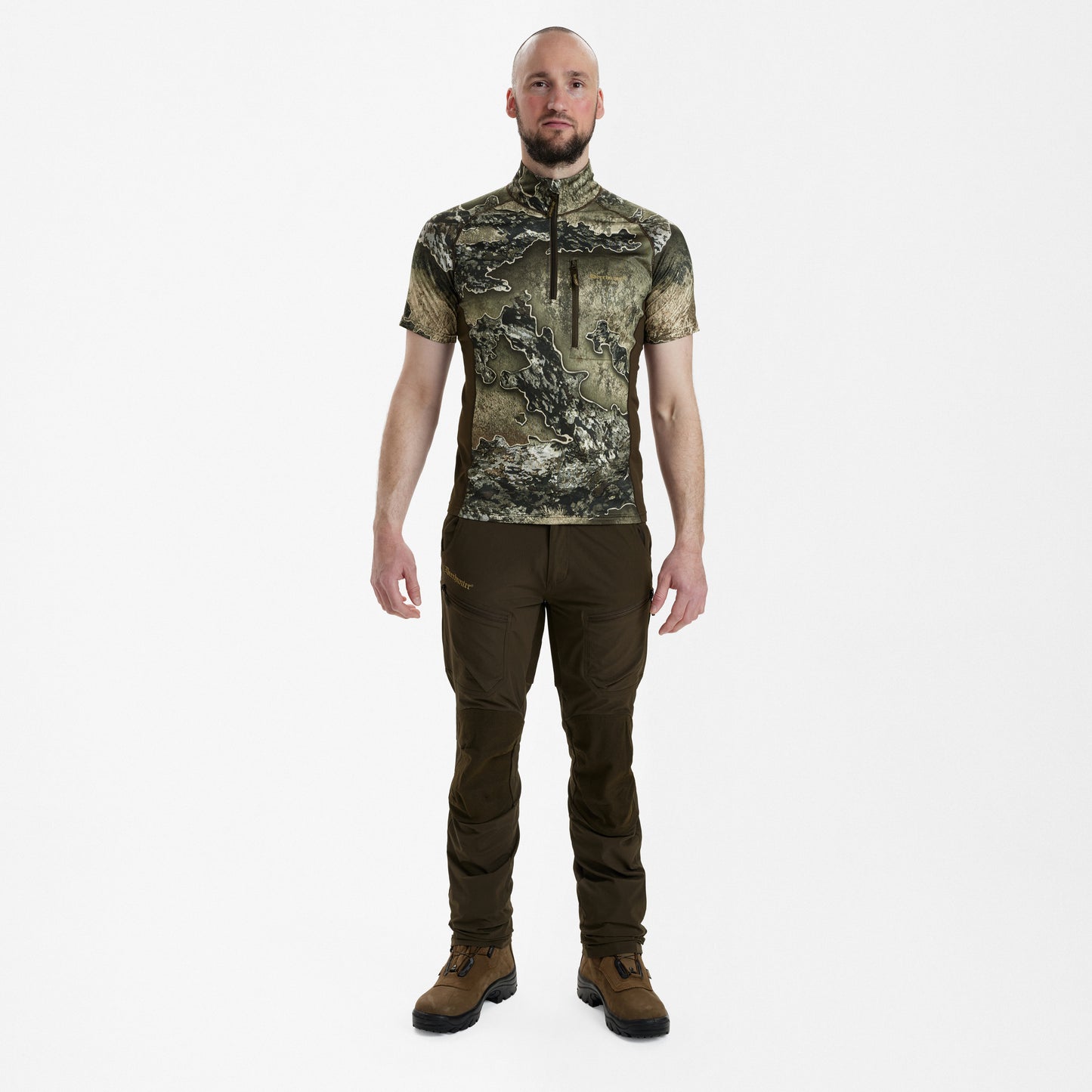 Excape Insulated T-shirt med dragkedja i halsen