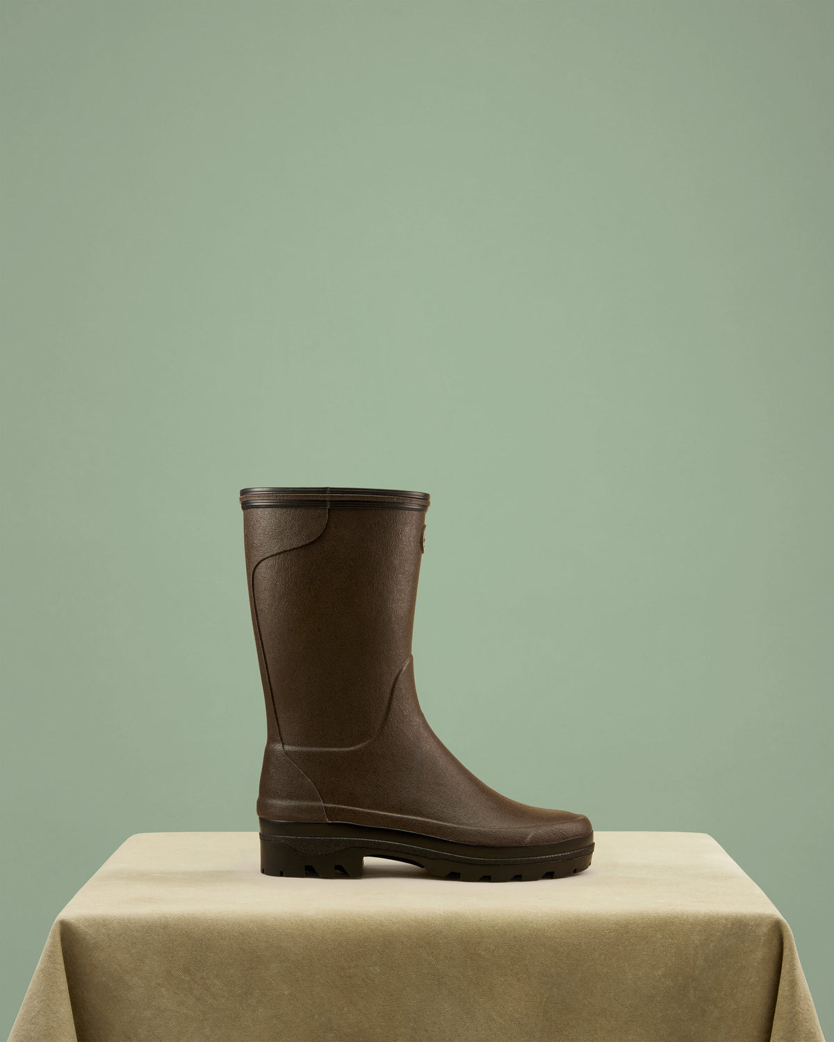 Women's Giverny Jersey Lined Bottillon - Marron Foncé
