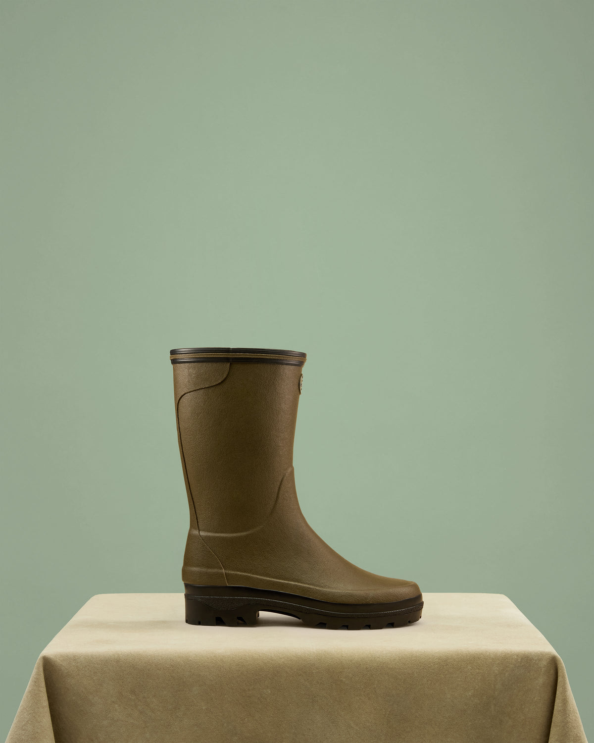 Women's Giverny Jersey Lined Bottillon - Vert Chameau