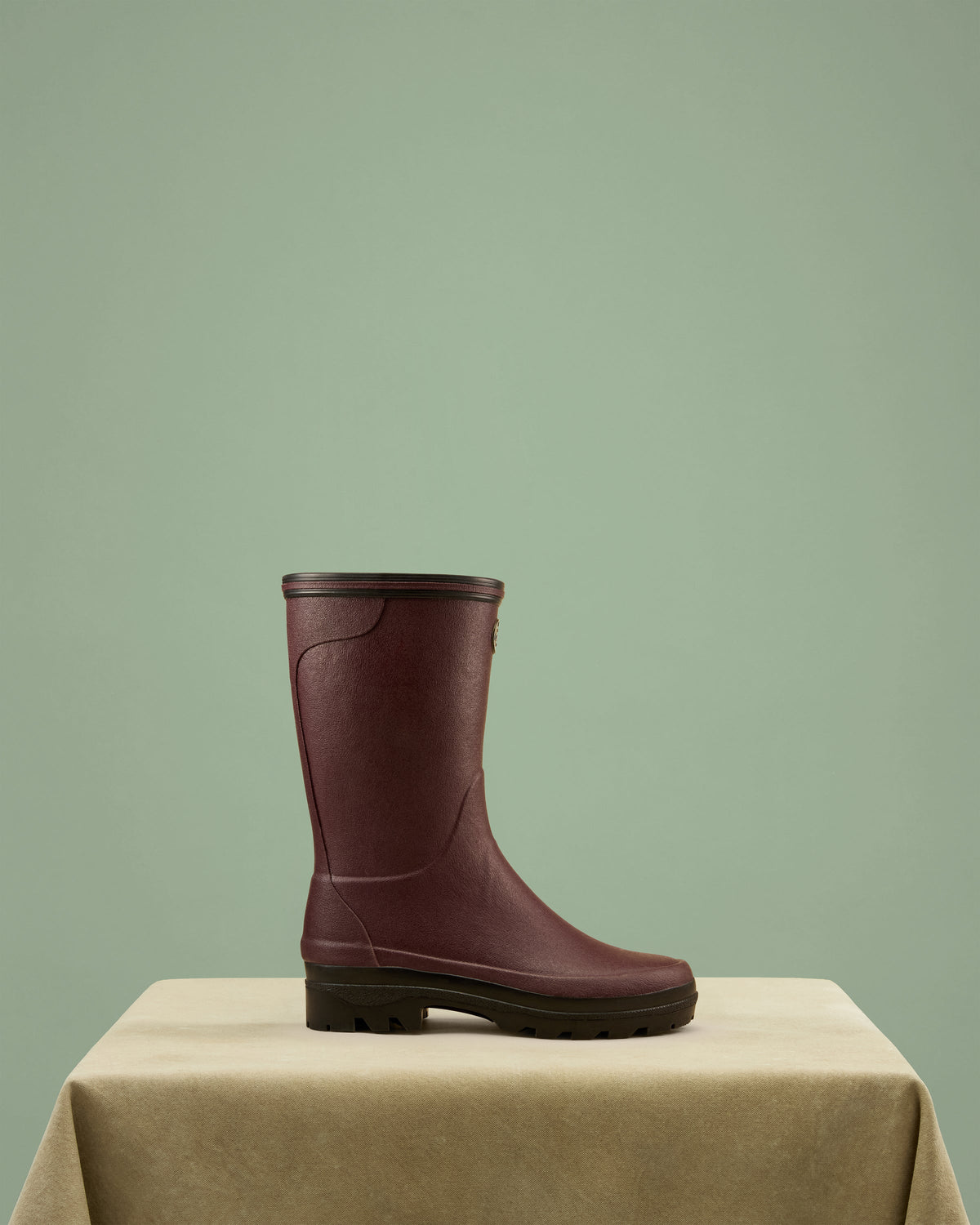 Women's Giverny Jersey Lined Bottillon - Cherry