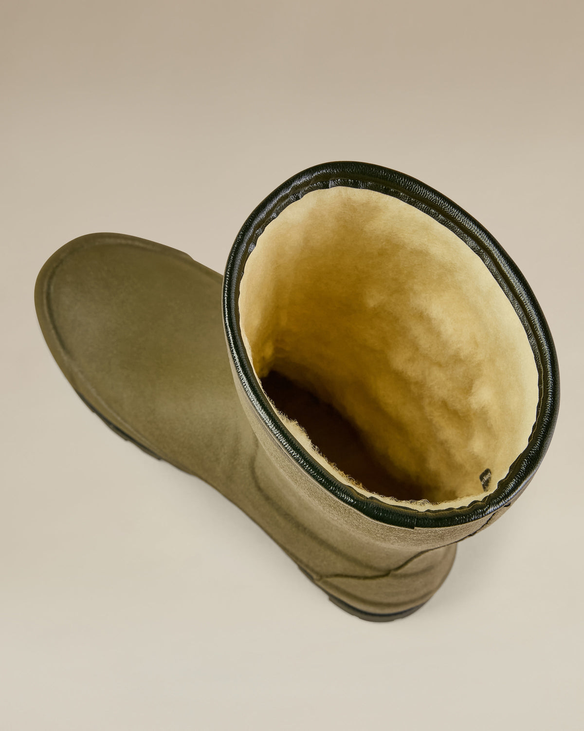 Women's Giverny Wool Lined Bottillon - Vert Chameau
