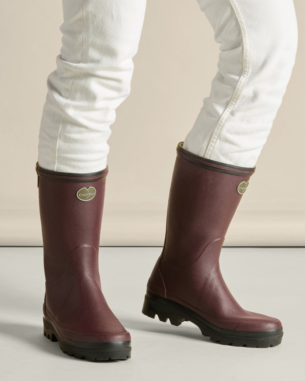 Women's Giverny Jersey Lined Bottillon - Cherry