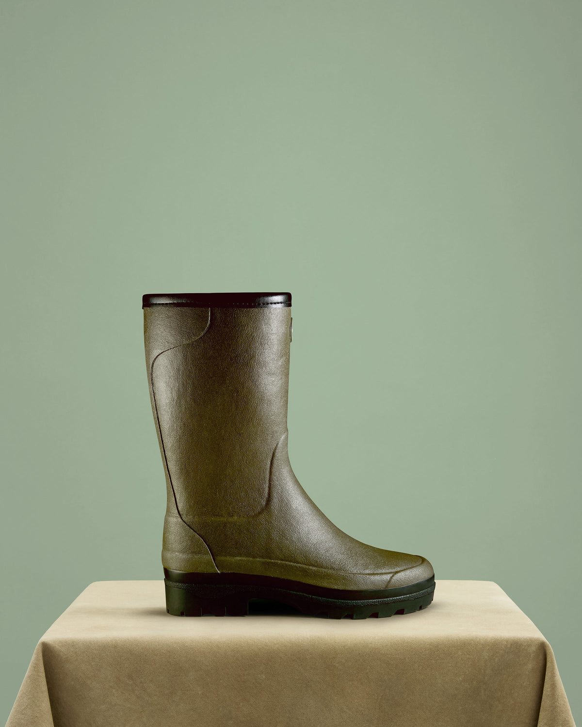 Women's Giverny Wool Lined Bottillon - Vert Chameau