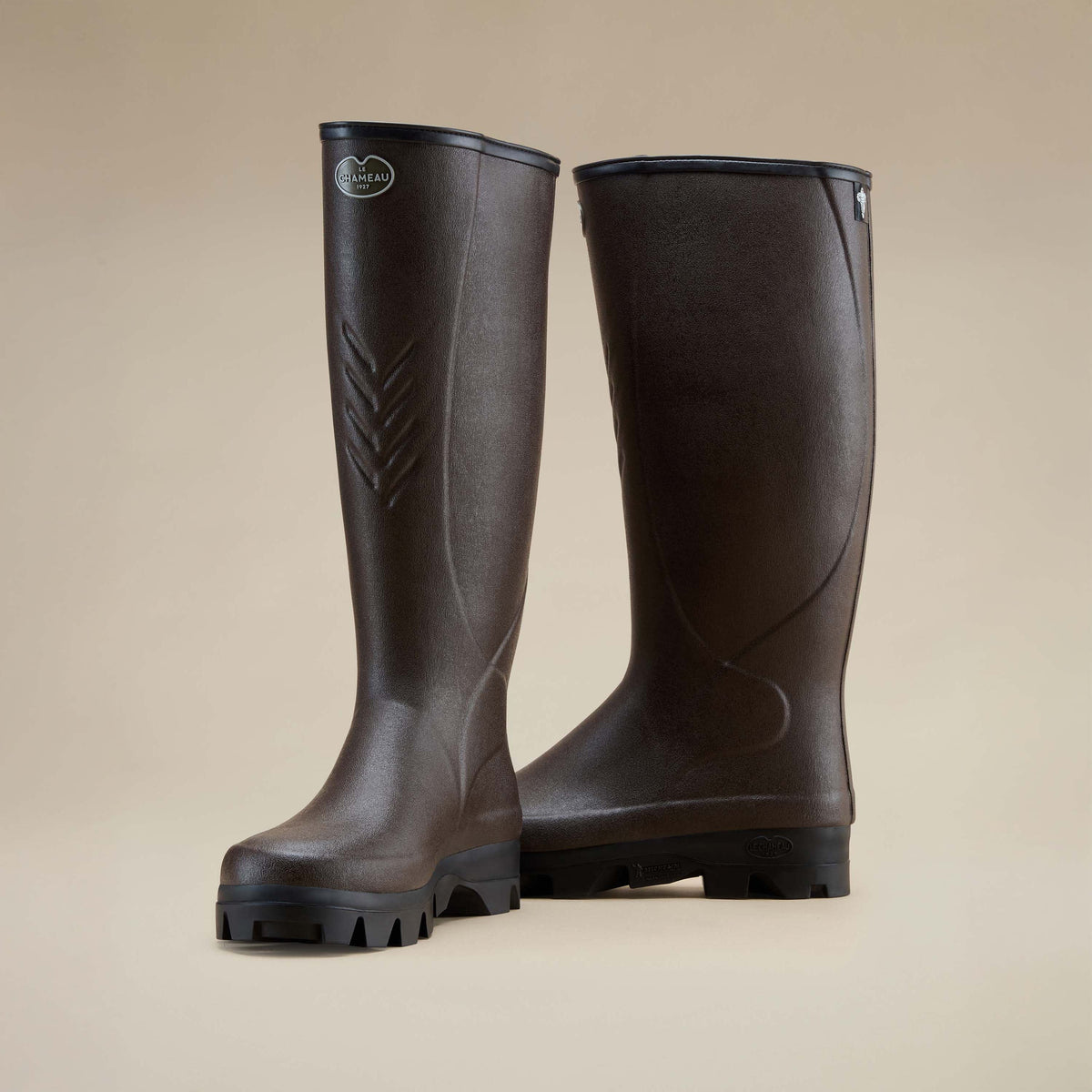 Men's Cérès Neoprene Lined Boot - Marron Foncé