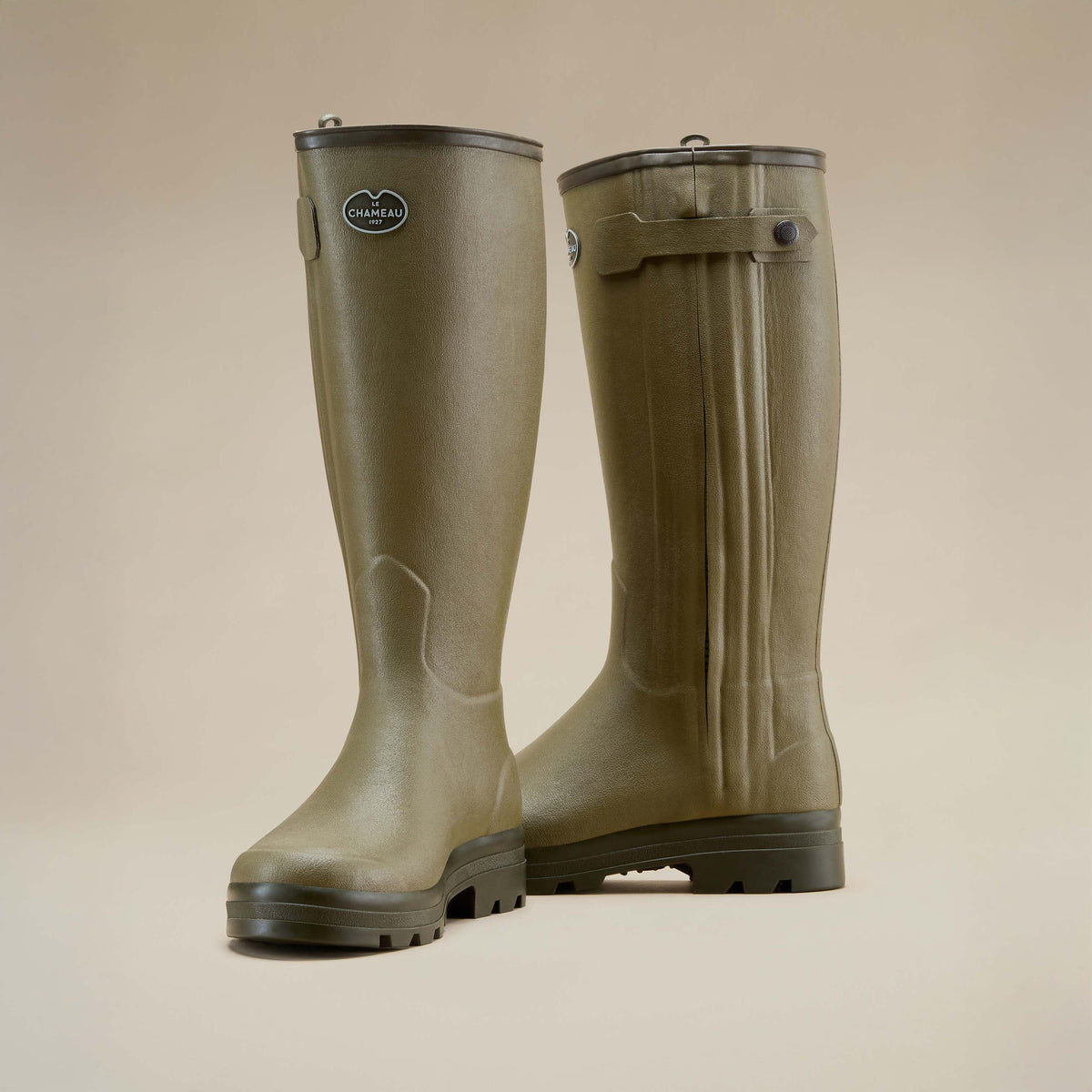 Men's Chasseur Leather Lined Boot - Vert Vierzon