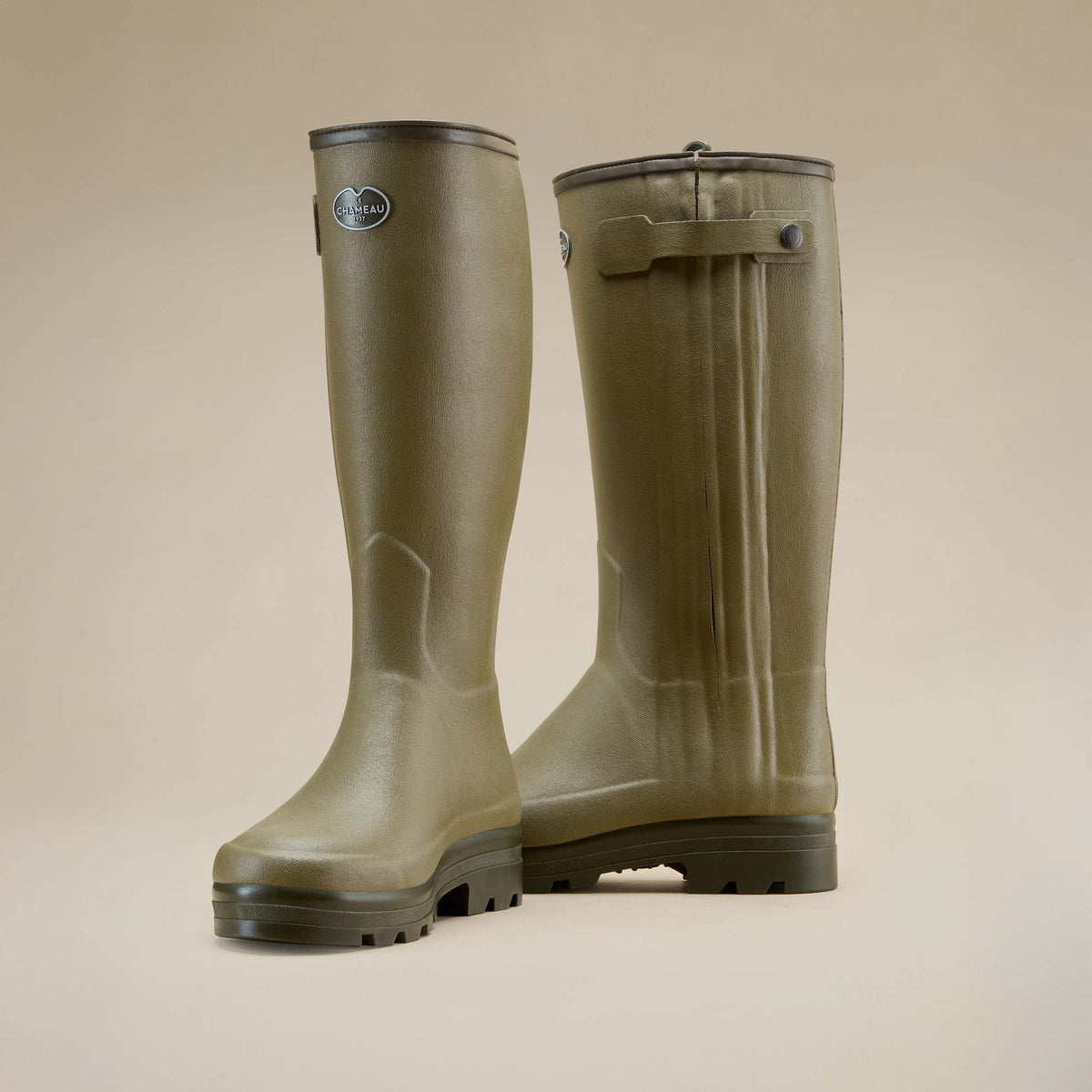 Men's Chasseur Neoprene Lined Boot - Vert Vierzon