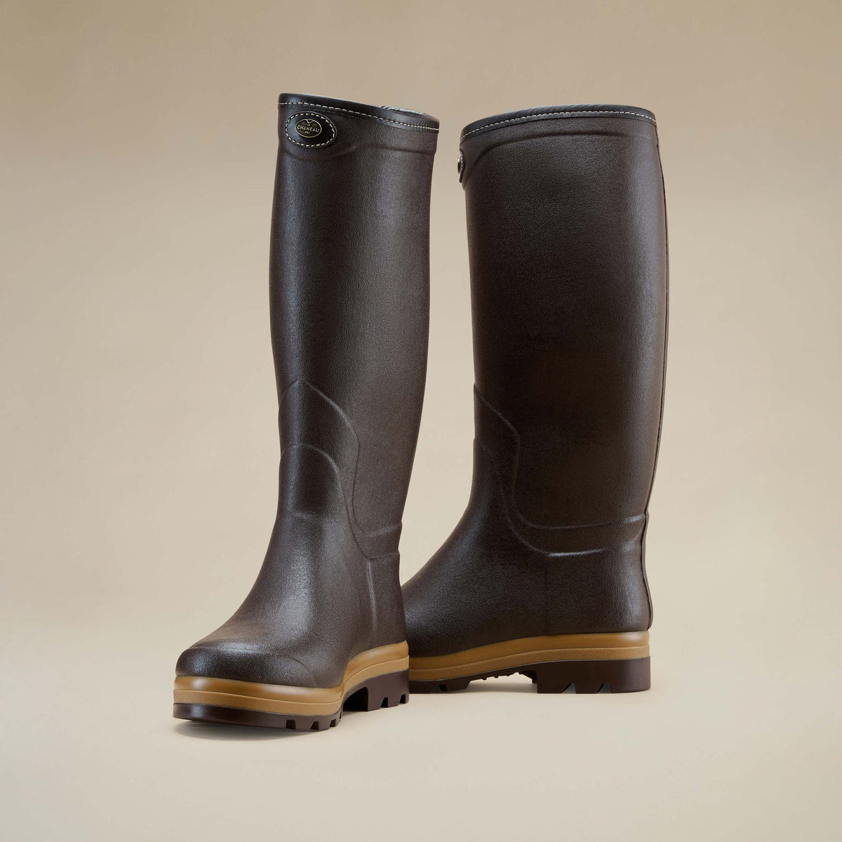 Men's Saint-Hubert Heritage Leather Lined Boot - Marron Foncé