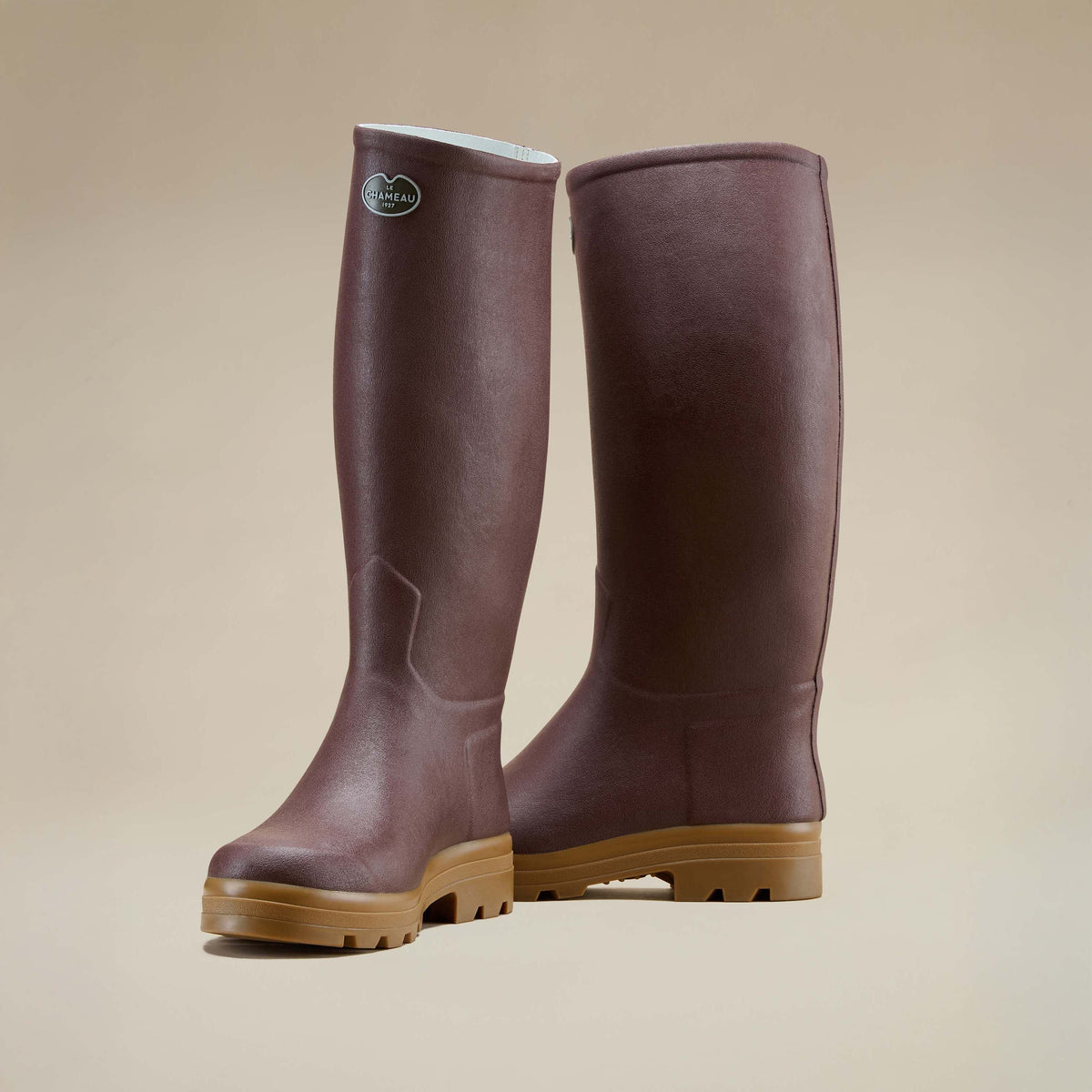 Men's Saint-Hubert Leather Lined Boot - Marron