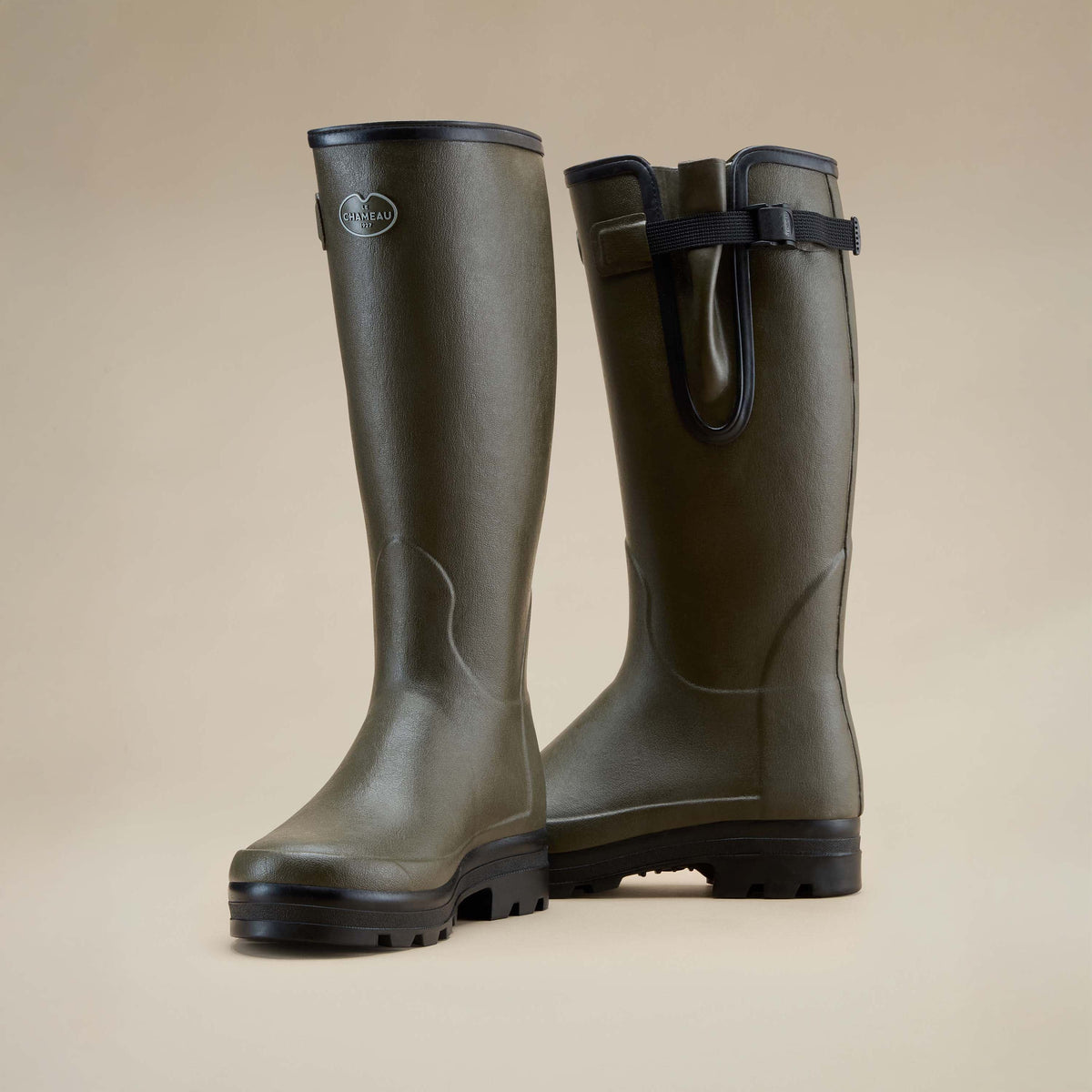 Men's Vierzonord Neoprene Boot - Vert Chameau / Black