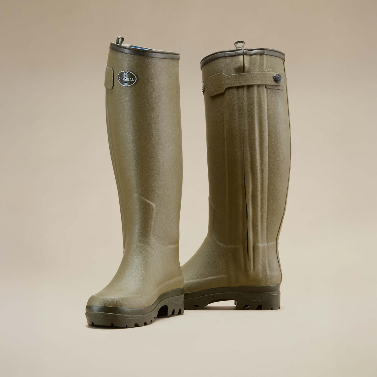 Women's Chasseur Neoprene Lined Boot - Vert Vierzon / Black