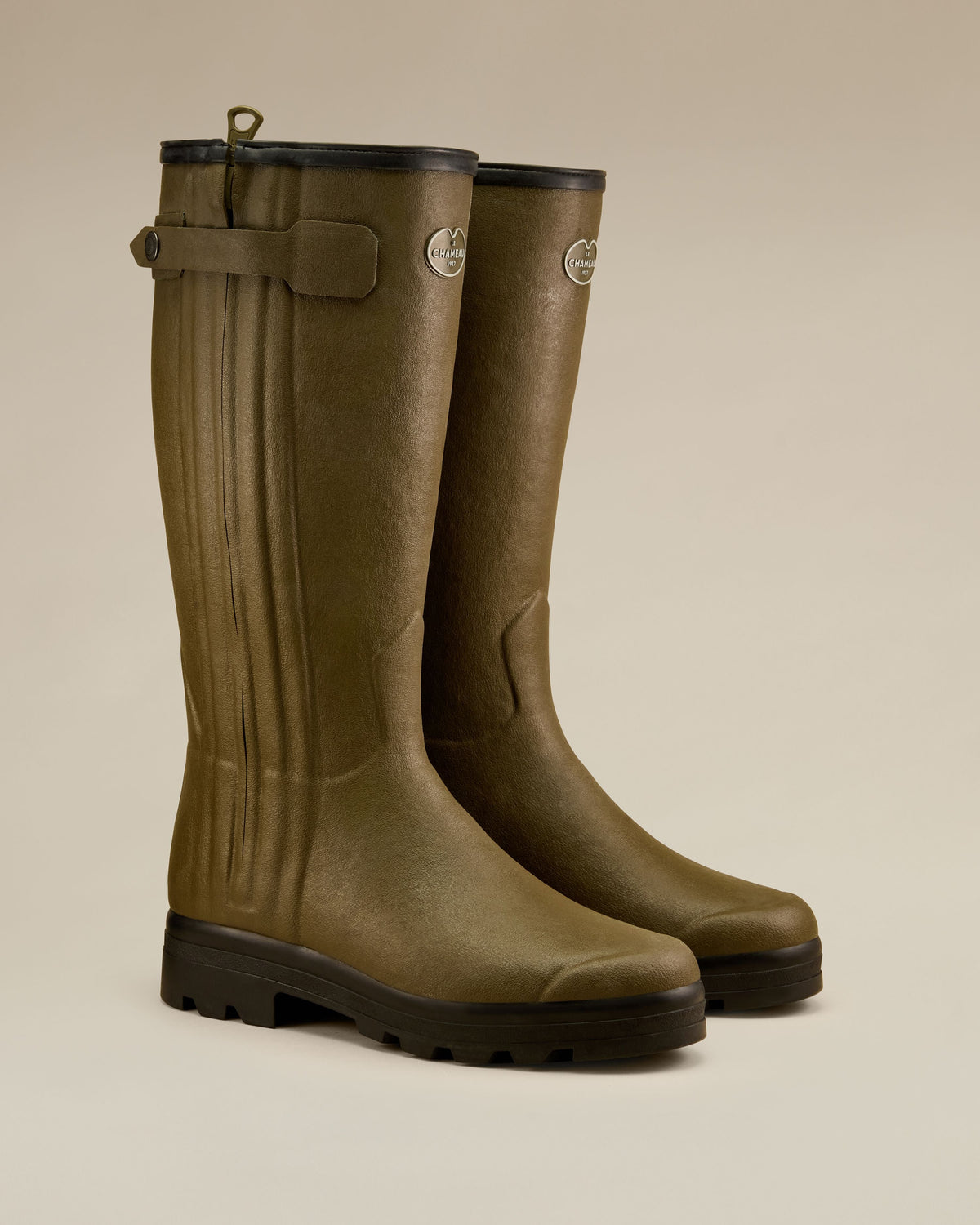 Men's Chasseur Wool Lined Boot - Vert Chameau
