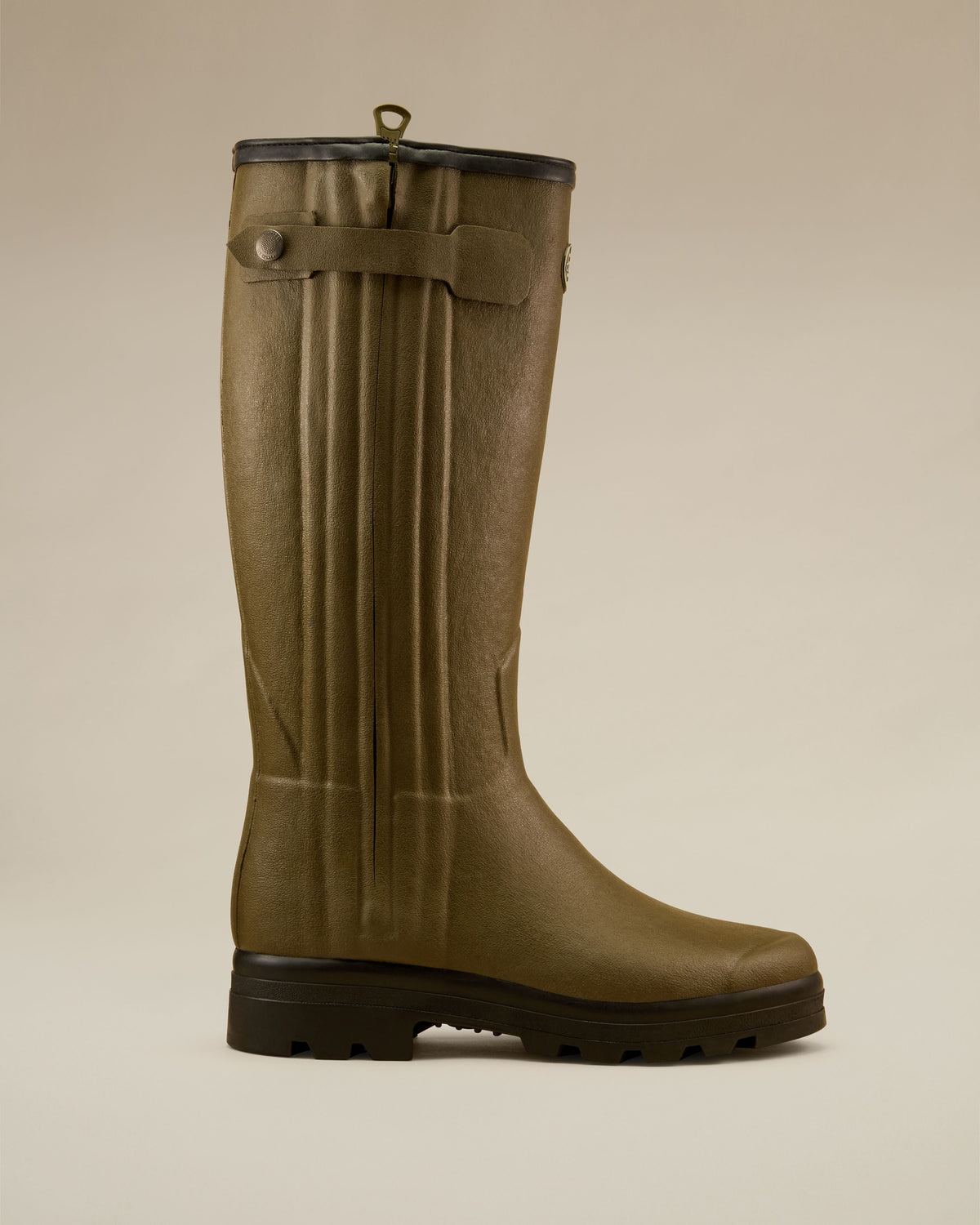 Men's Chasseur Wool Lined Boot - Vert Chameau