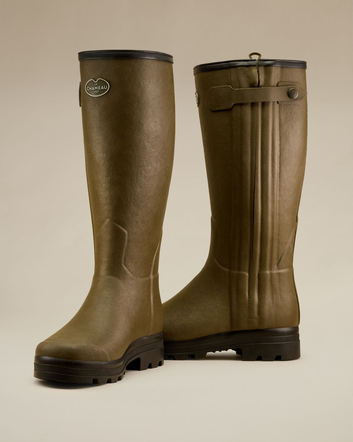 Men's Chasseur Wool Lined Boot - Vert Chameau