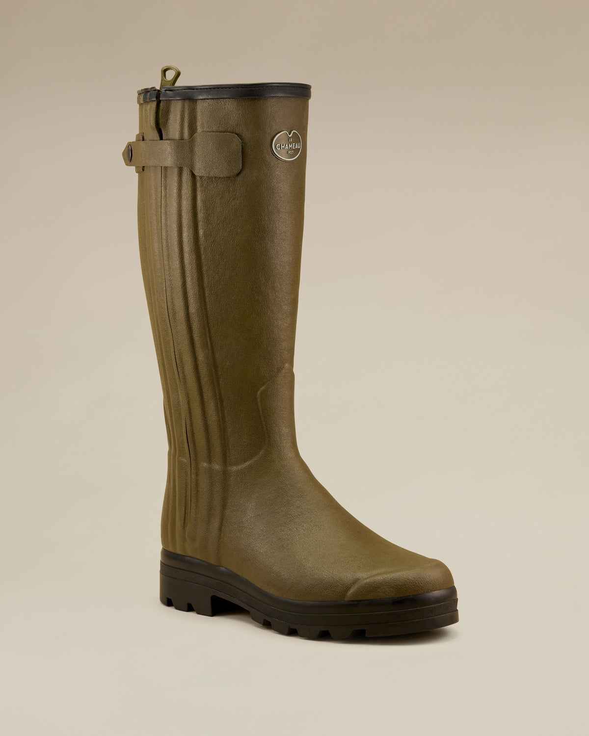 Men's Chasseur Wool Lined Boot - Vert Chameau