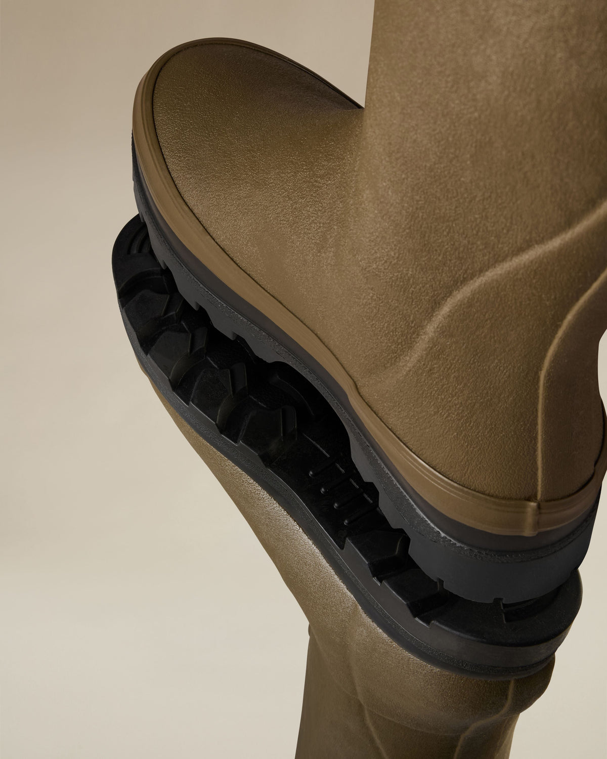Men's Chasseur Wool Lined Boot - Vert Chameau