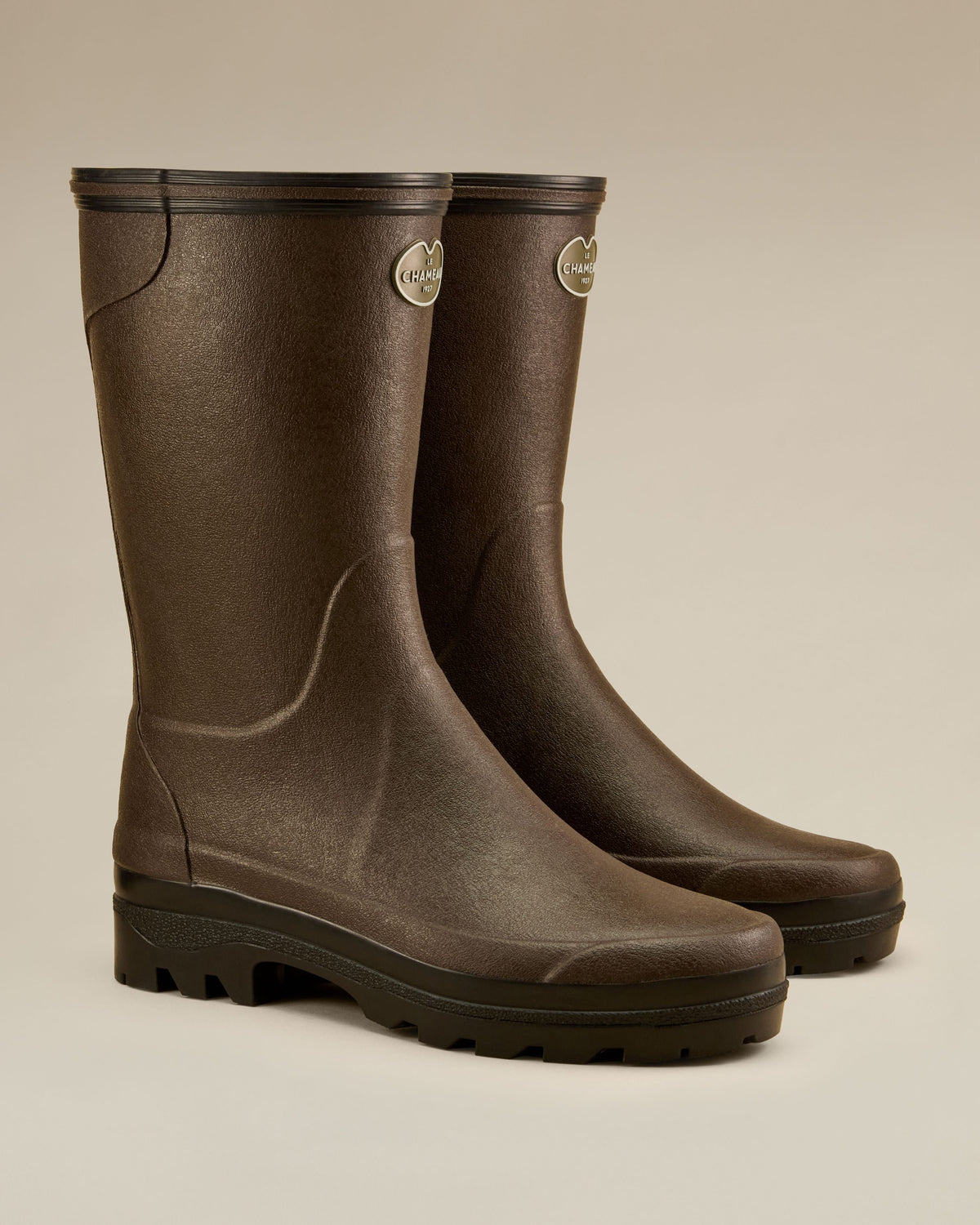 Women's Giverny Jersey Lined Bottillon - Marron Foncé