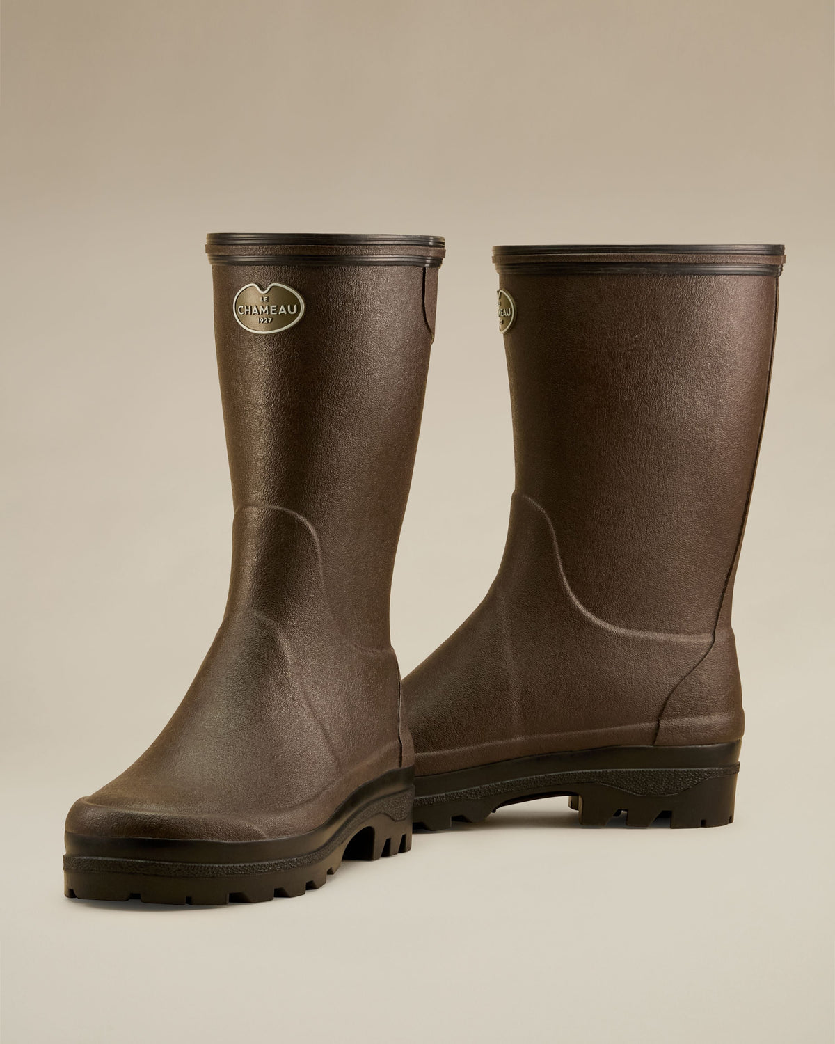 Women's Giverny Jersey Lined Bottillon - Marron Foncé