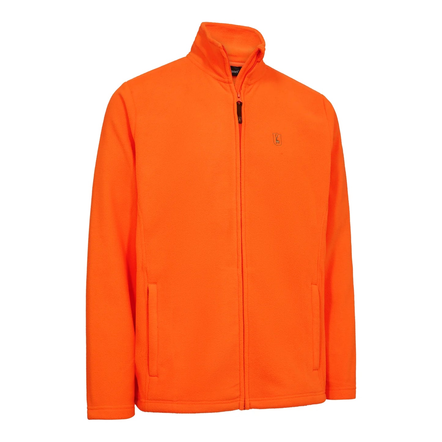 Atlas Light Fleecejacka - Safety Orange - framifrån