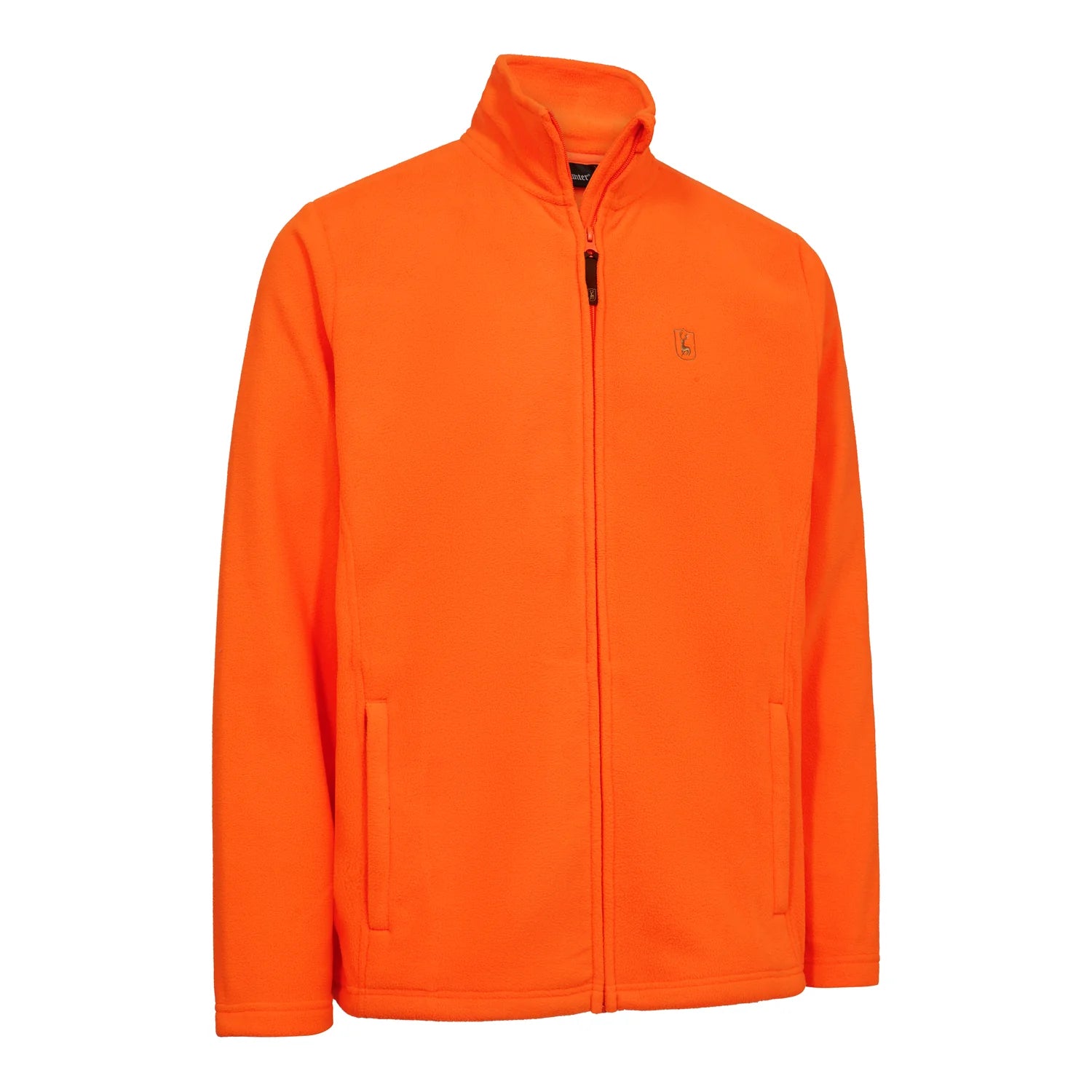 Atlas Light Fleecejacka - Safety Orange - framifrån