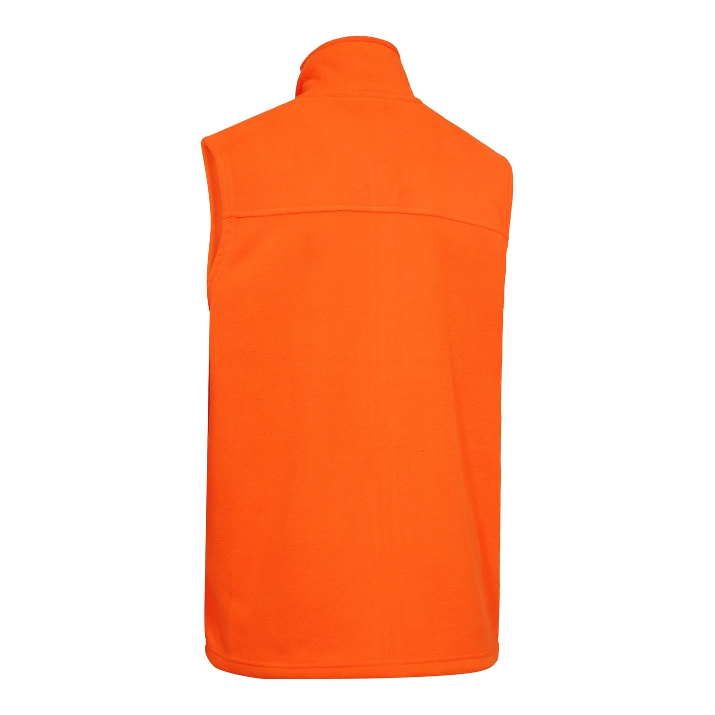 Atlas Light Fleeceväst - Safety Orange - bakifrån