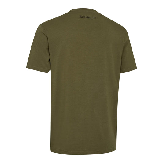 Bamboo T-Shirt - Glen Green - bakifrån