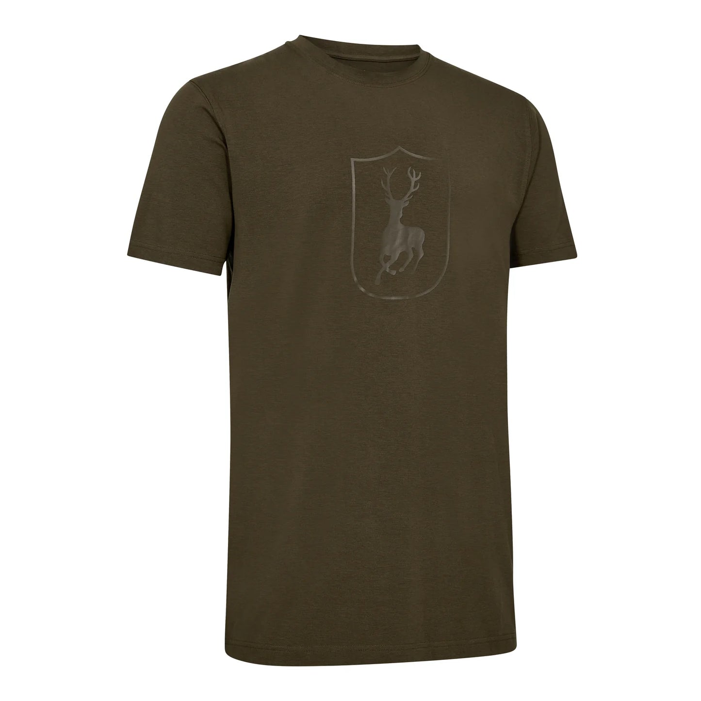 Bamboo T-shirt - Deep Green - framifrån