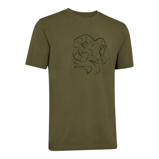 Bamboo T-Shirt - Glen Green - framifrån