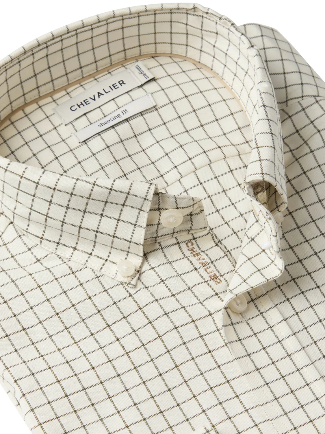 Baron Shooting Fit Stretch Shirt Men - Highland Green Tattersall - 6
